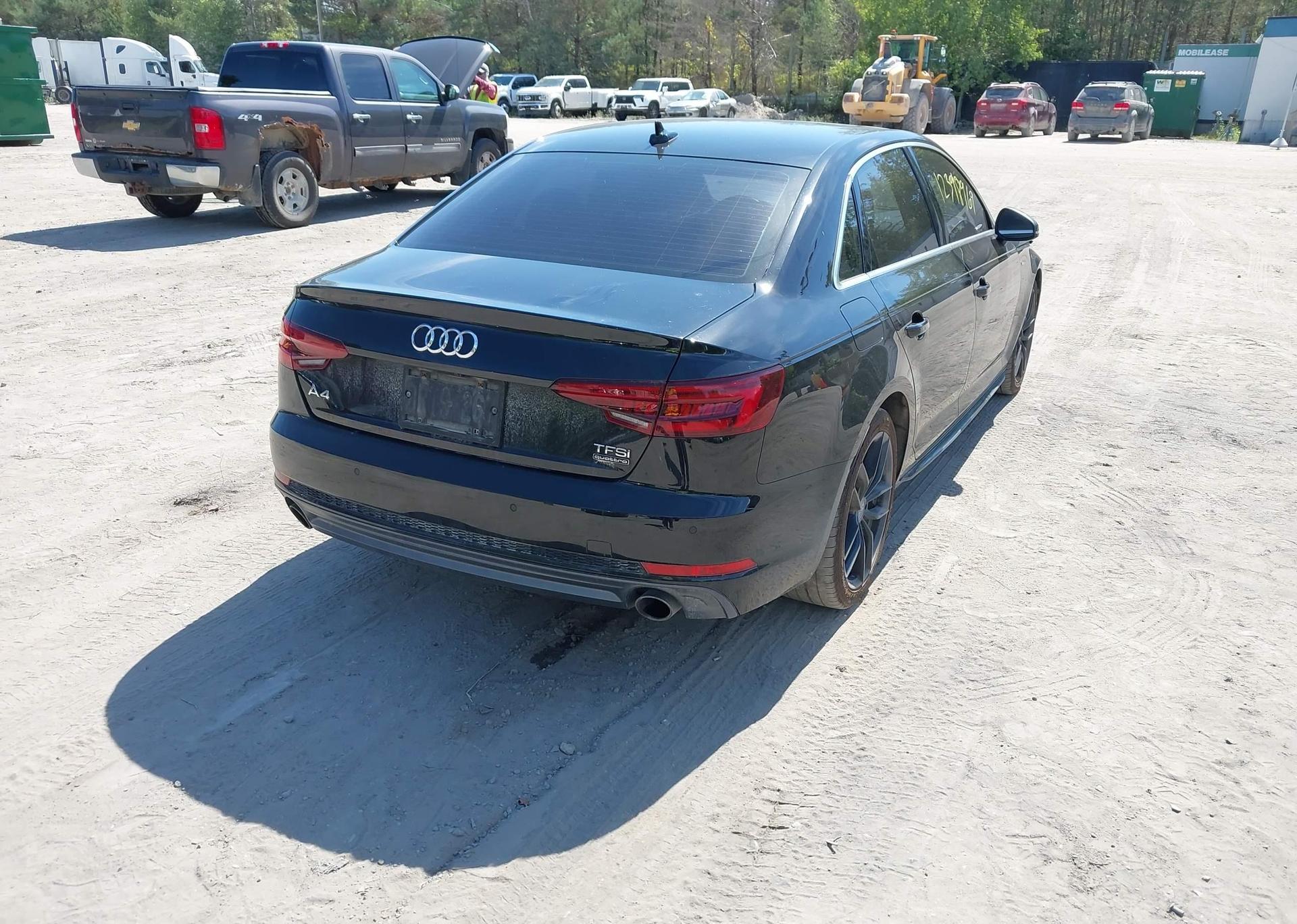 2018 AUDI A4 2.0T TECHNIK