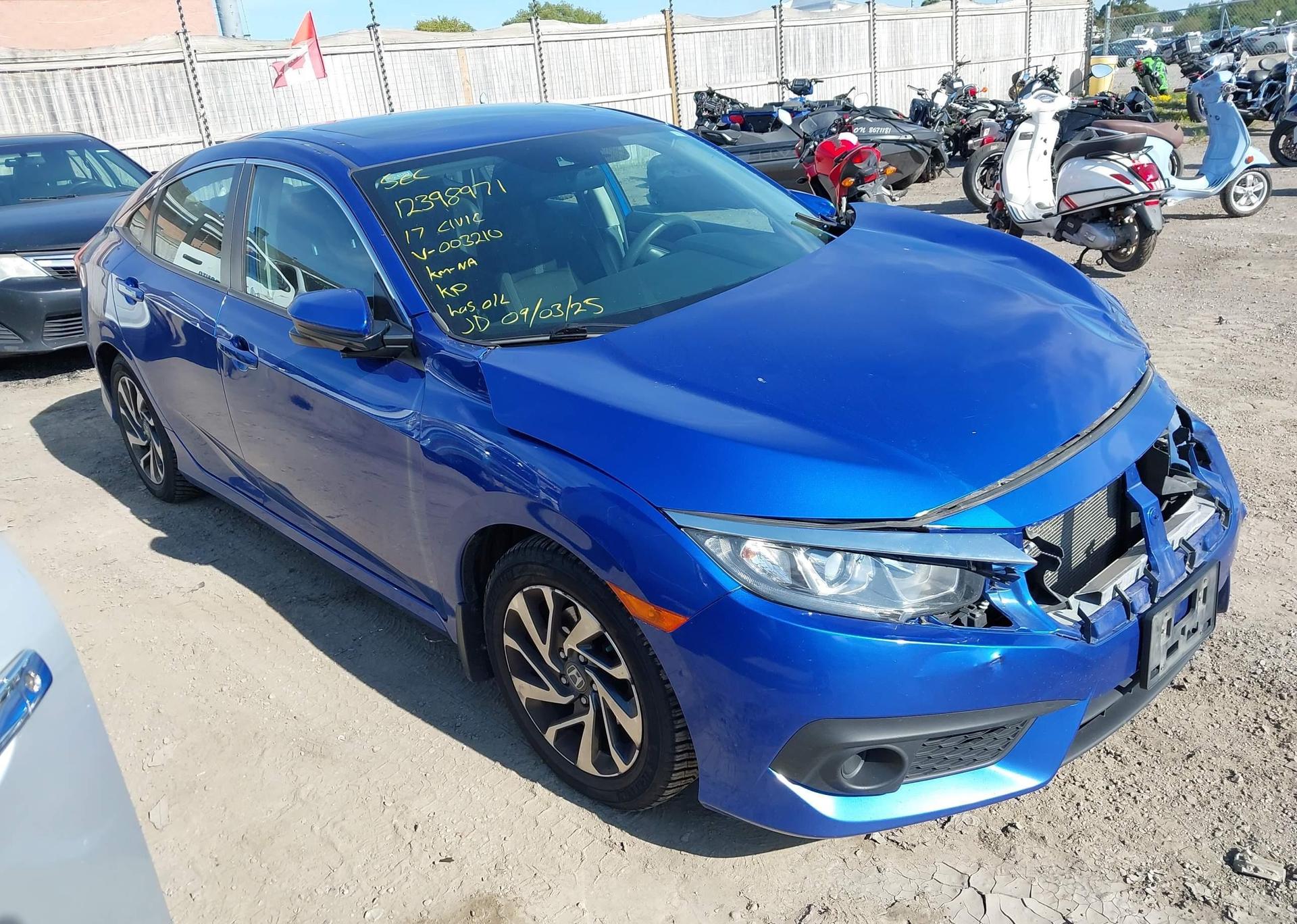 2017 HONDA CIVIC EX 4DR