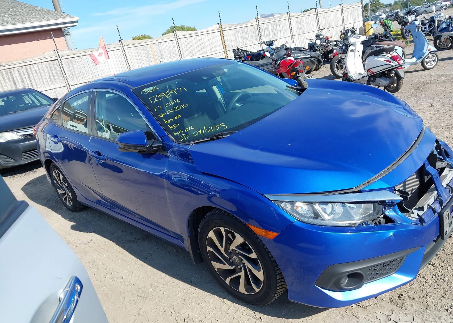 2017 HONDA CIVIC EX 4DR