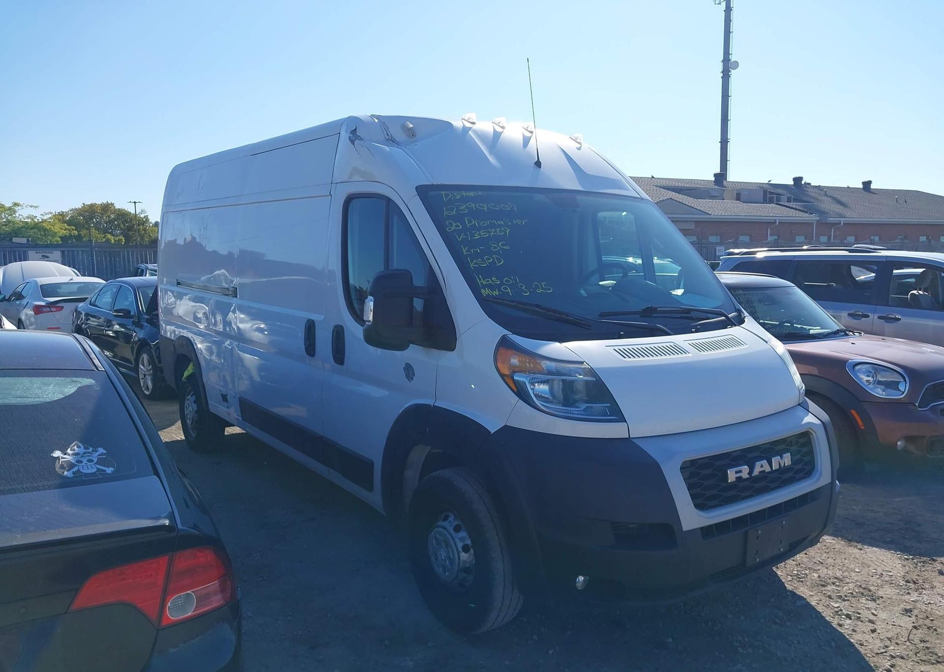 2020 RAM PROMASTER 2500 2500 HIGH