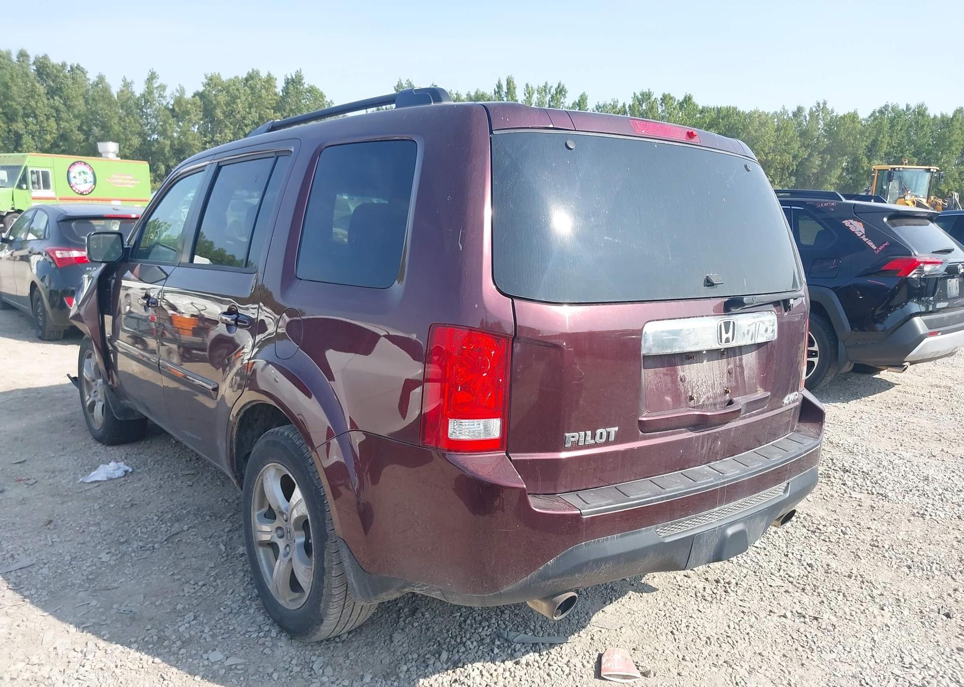 2012 HONDA PILOT EXL