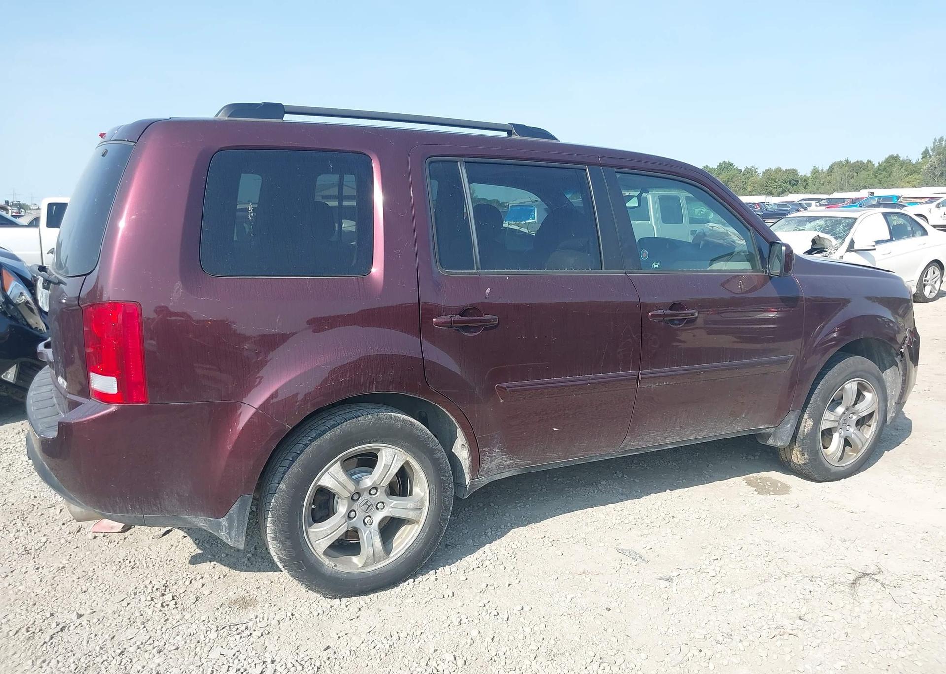 2012 HONDA PILOT EXL