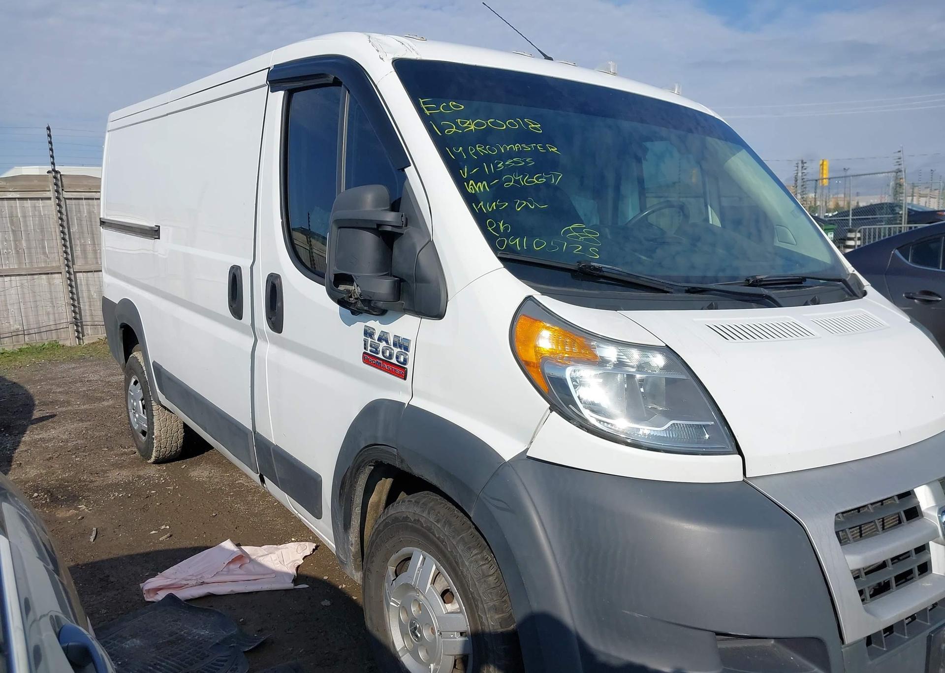 2014 RAM PROMASTER 1500 LOW ROOF