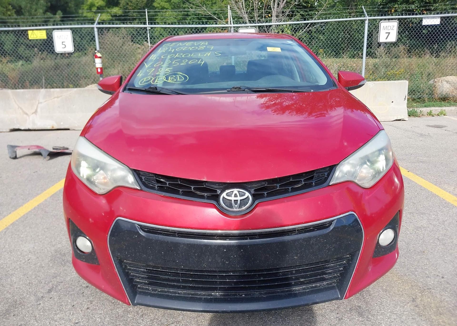 2014 TOYOTA COROLLA S