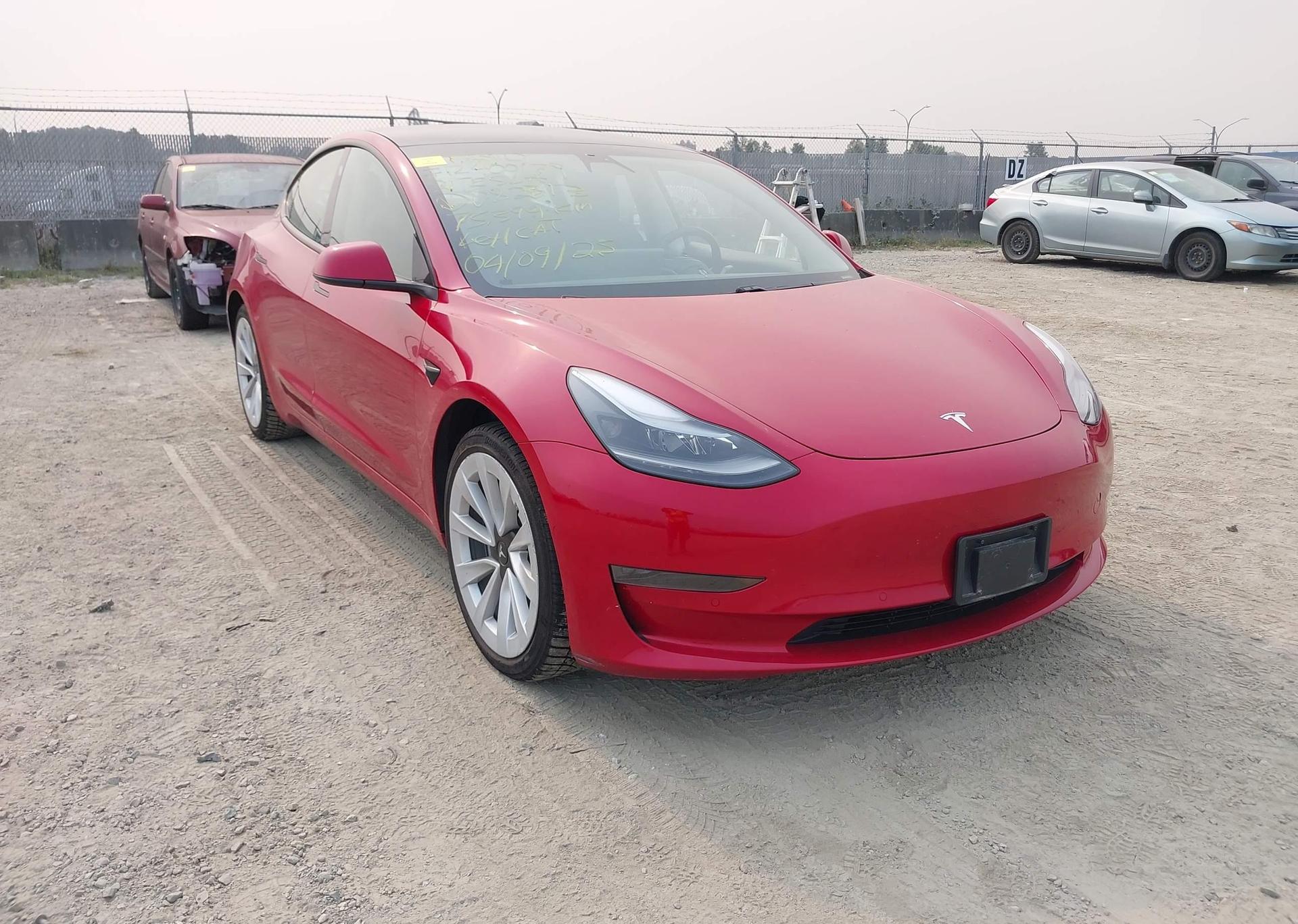 2021 TESLA MODEL 3 STANDARD RANGE