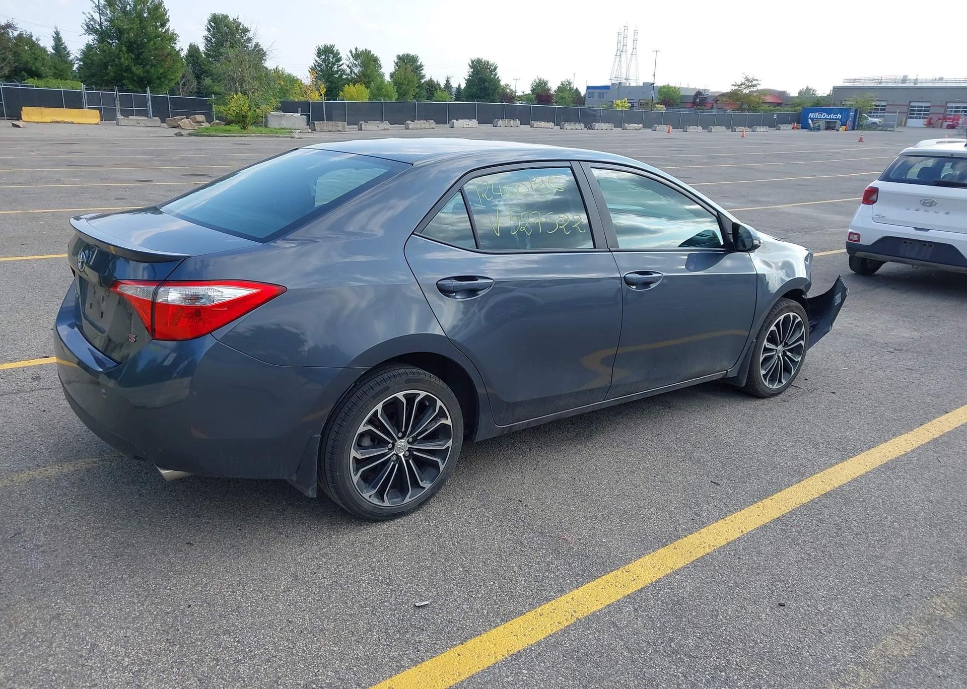 2016 TOYOTA COROLLA S