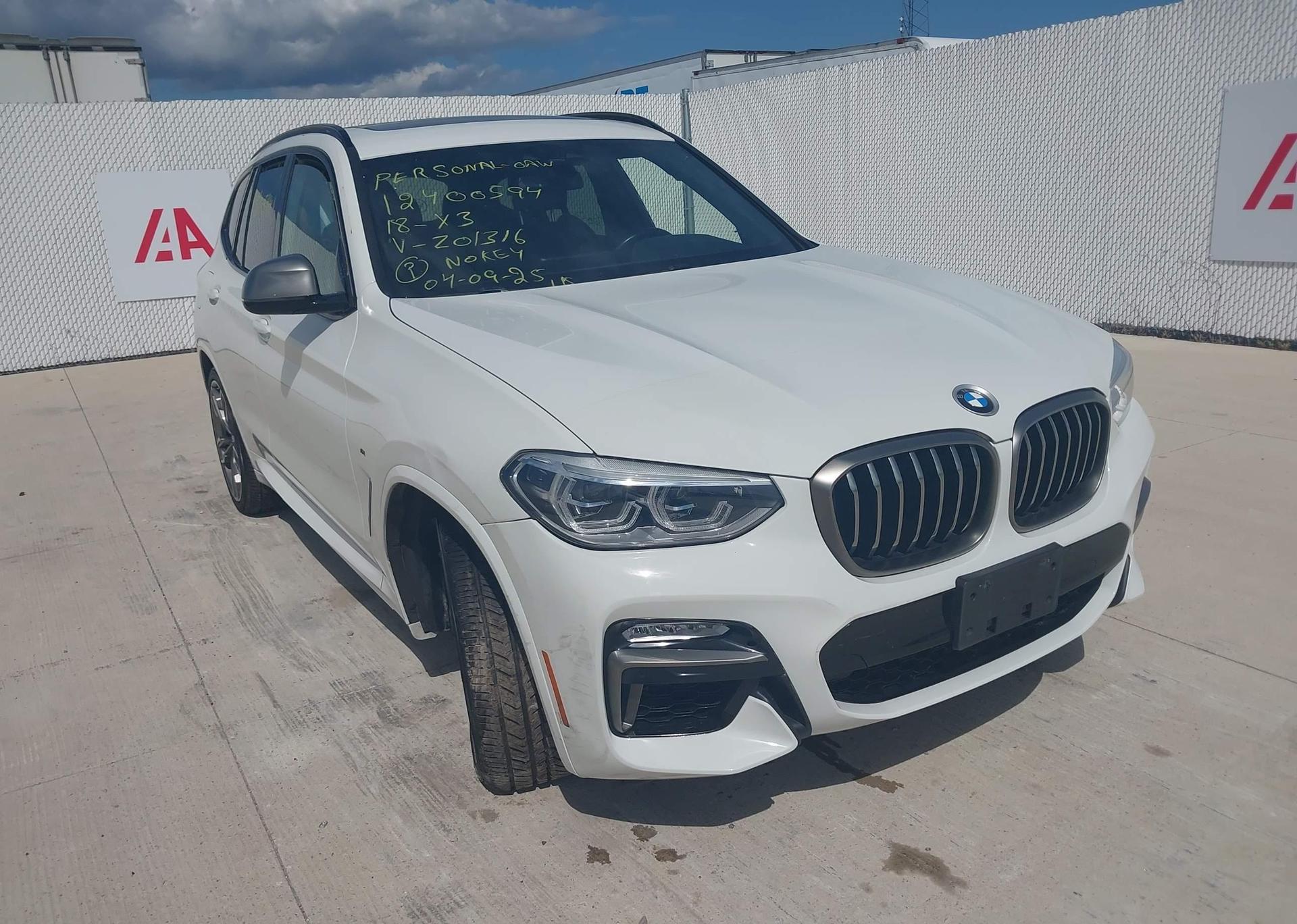 2018 BMW X3 M40I