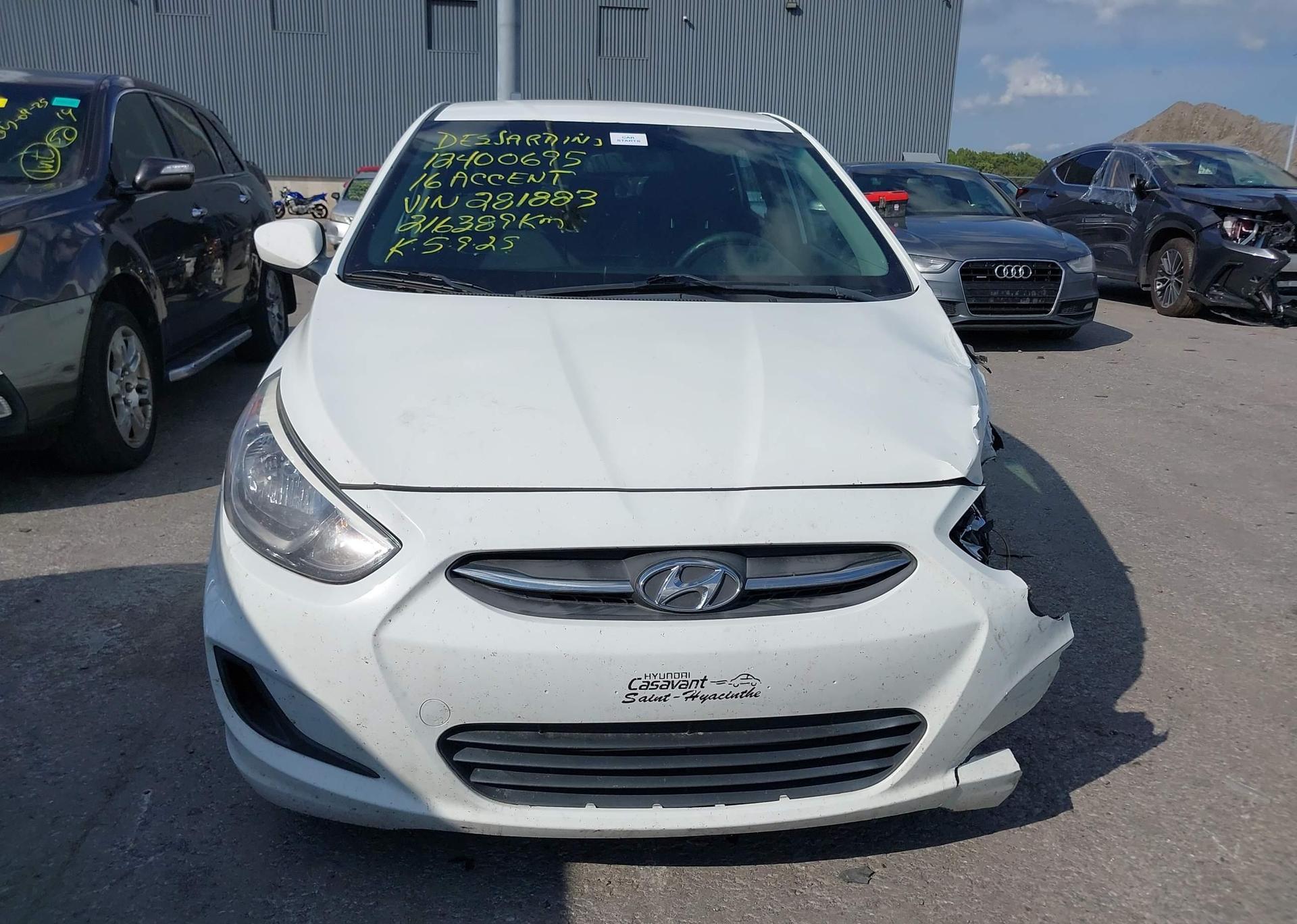 2016 HYUNDAI ACCENT SE
