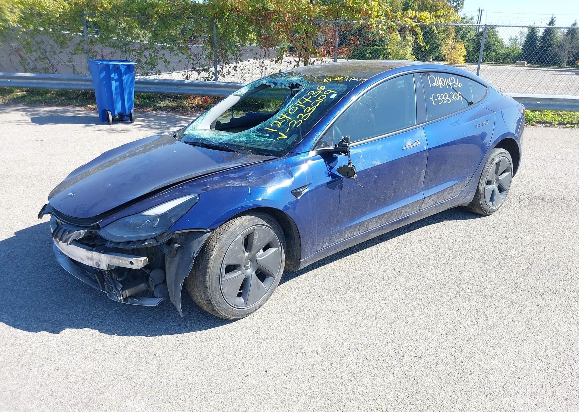 2022 TESLA MODEL 3 RWD