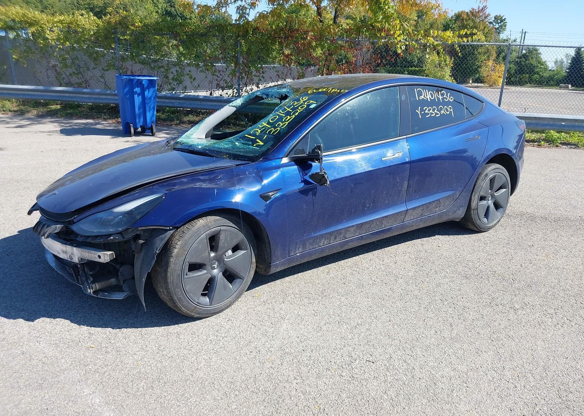 2022 TESLA MODEL 3 RWD