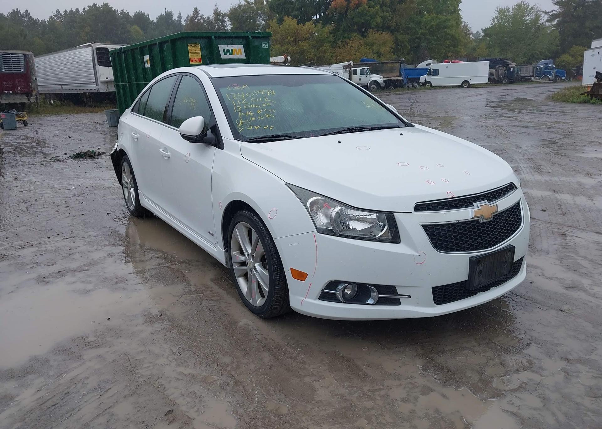 2012 CHEVROLET CRUZE LT