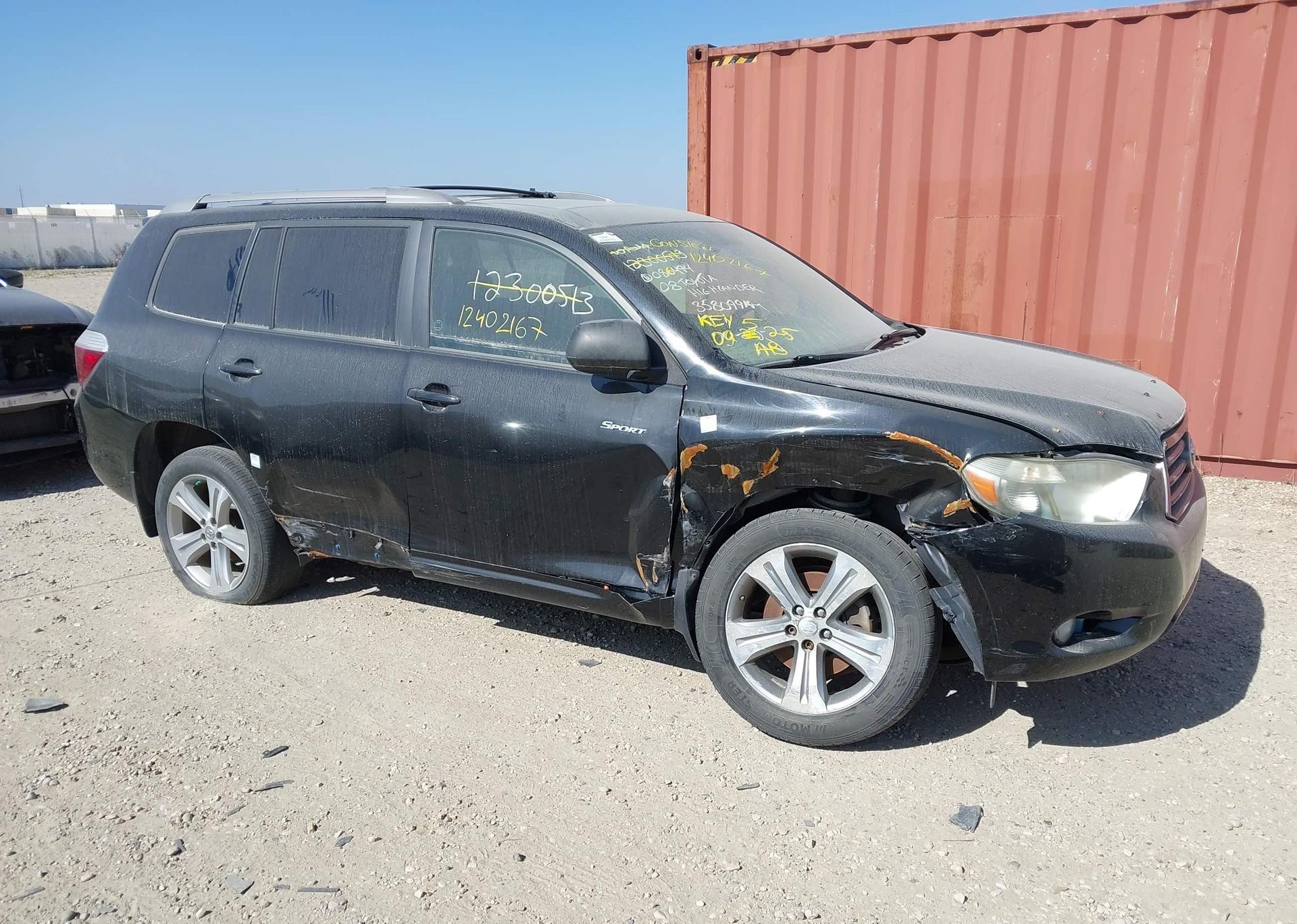 2008 TOYOTA HIGHLANDER V6 SPORT