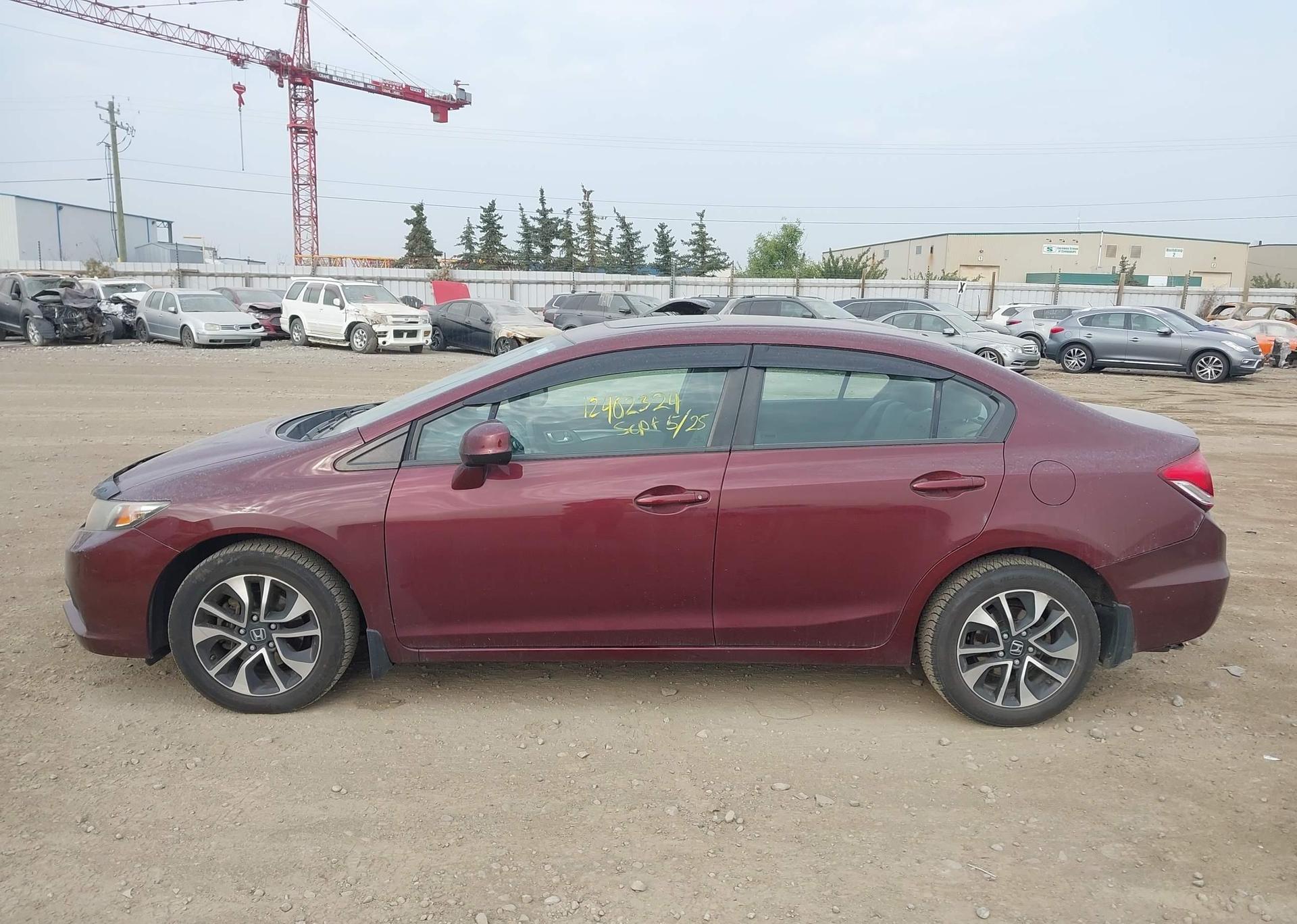 2013 HONDA CIVIC EX 4DR