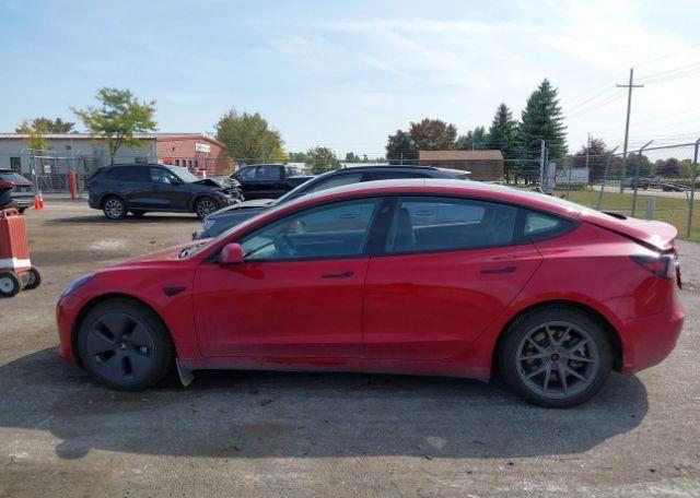 2022 TESLA MODEL 3