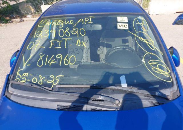 2007 HONDA FIT DX