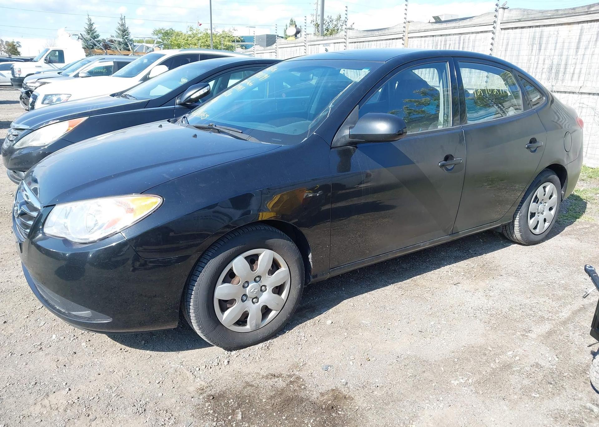 2010 HYUNDAI ELANTRA BLUE