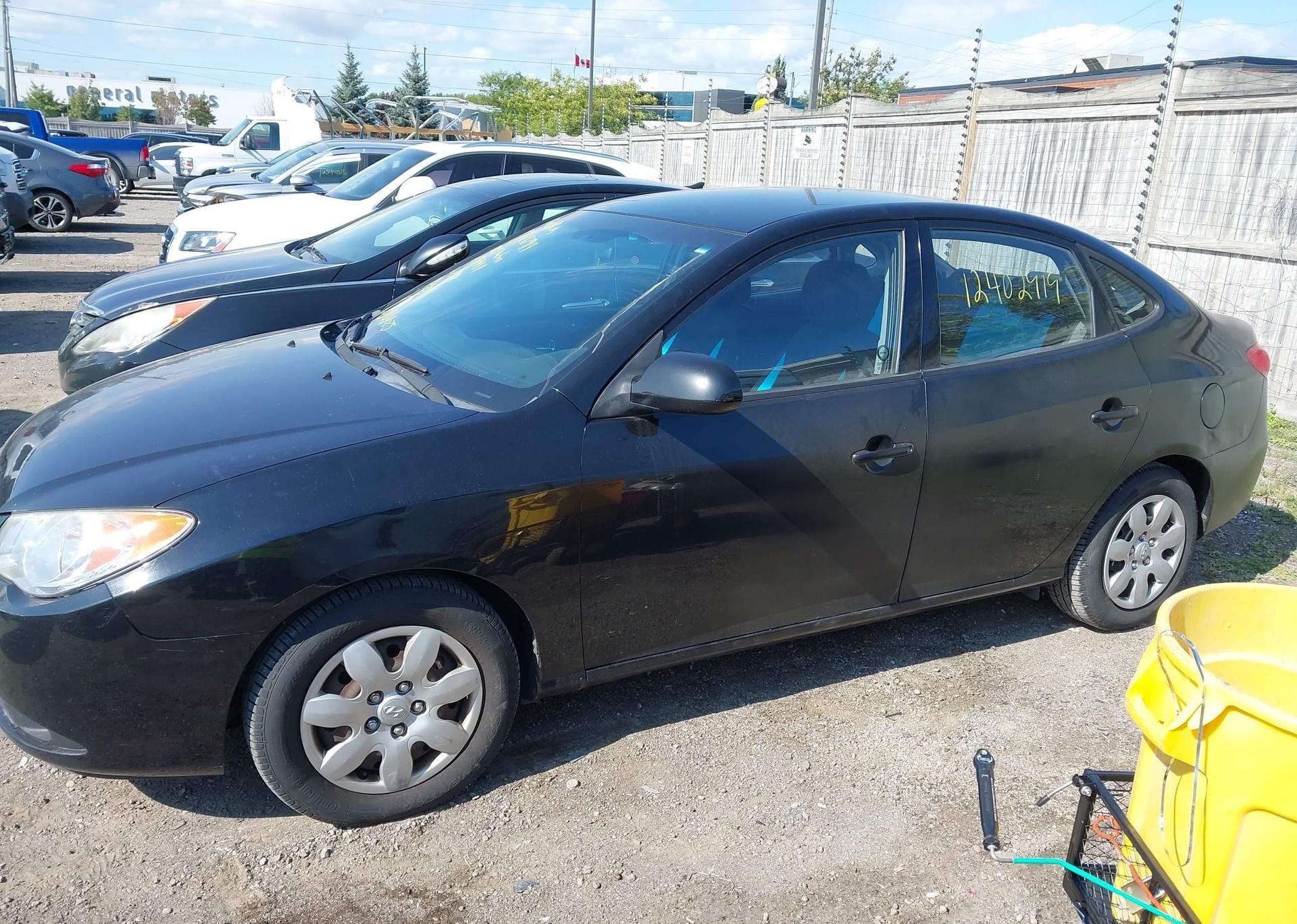 2010 HYUNDAI ELANTRA BLUE