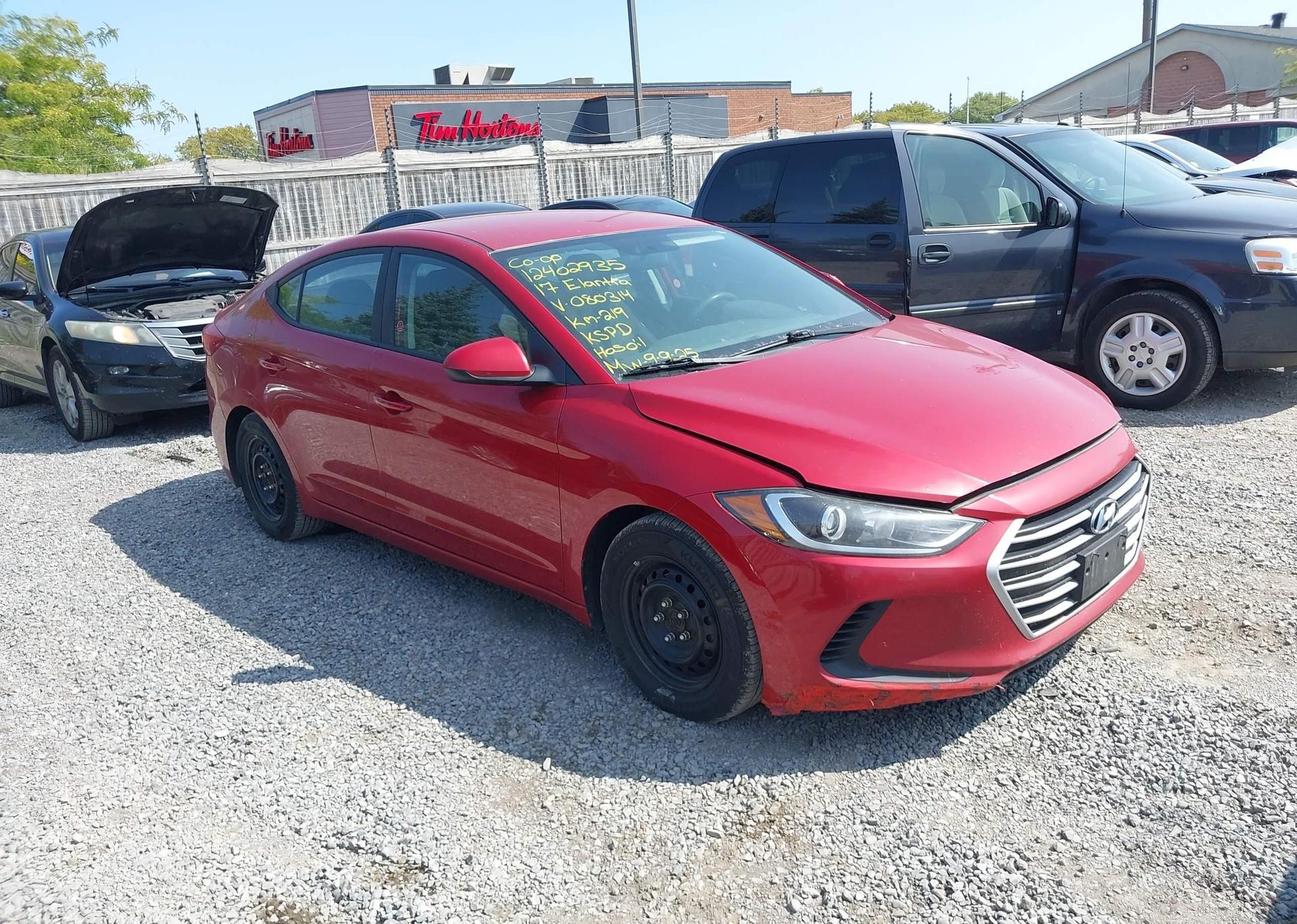 2017 HYUNDAI elantra se