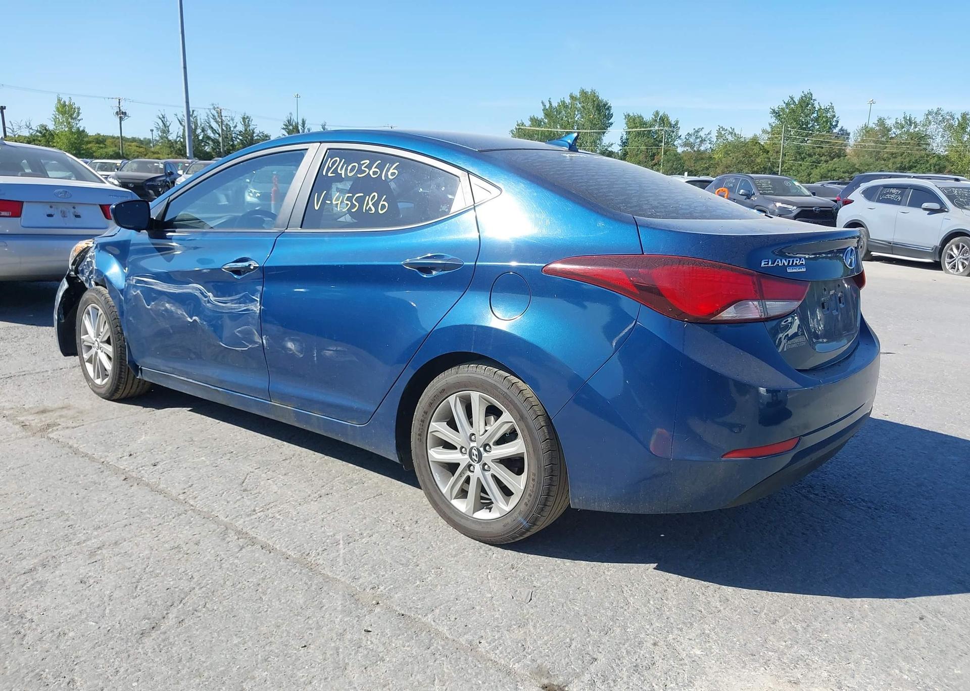 2015 HYUNDAI ELANTRA SPORT APPEARANCE