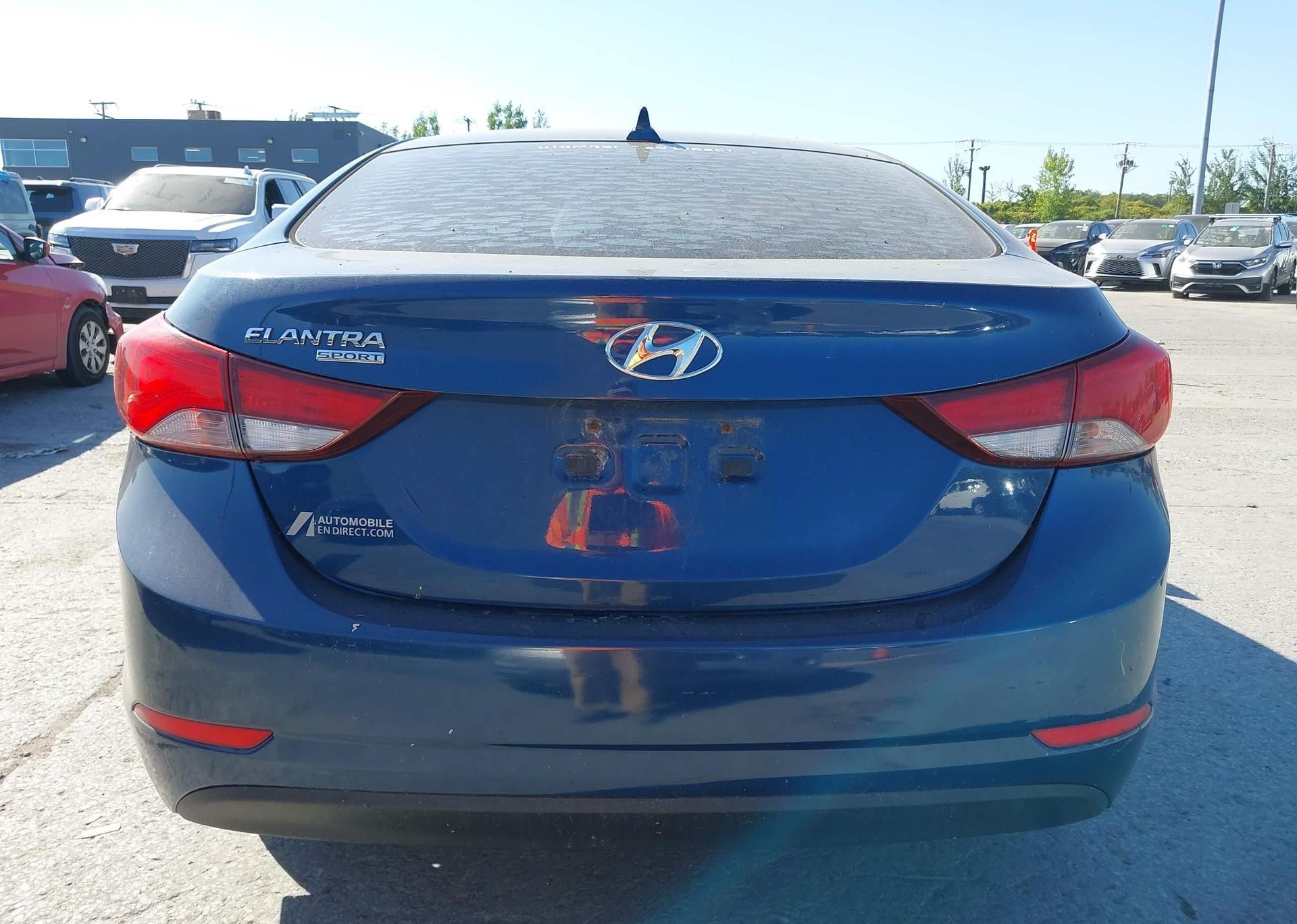 2015 HYUNDAI ELANTRA SPORT APPEARANCE