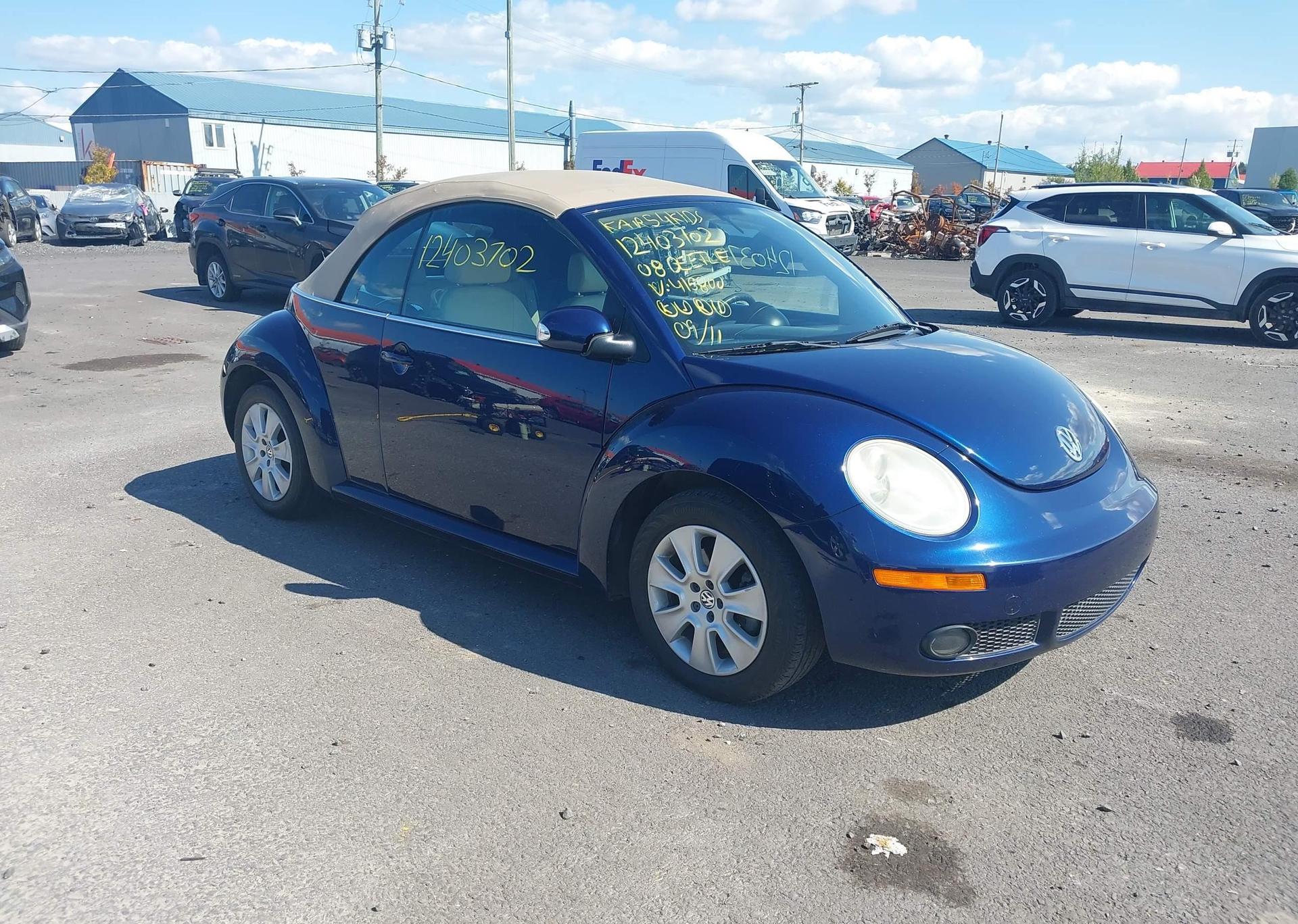 2008 VOLKSWAGEN NEW BEETLE 2.5L