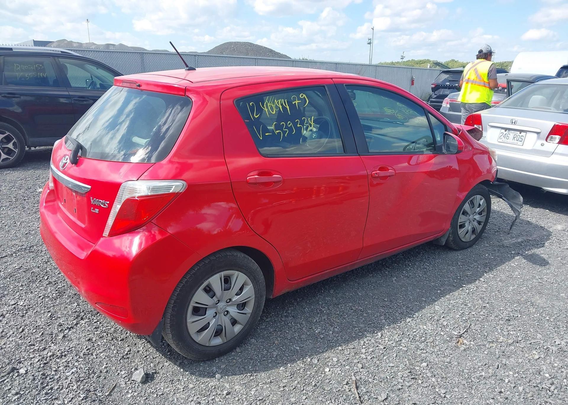 2012 TOYOTA YARIS