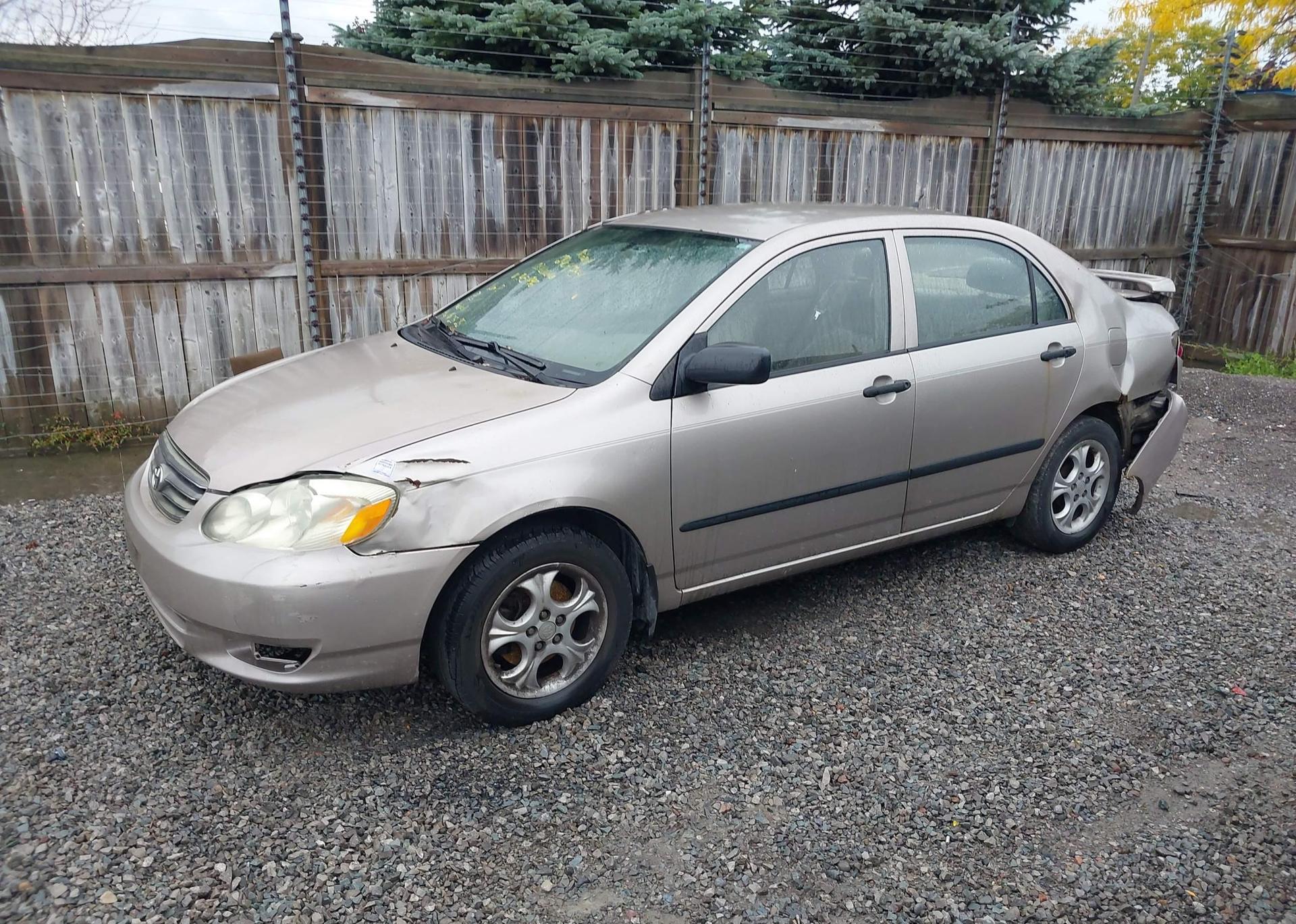 2003 TOYOTA COROLLA