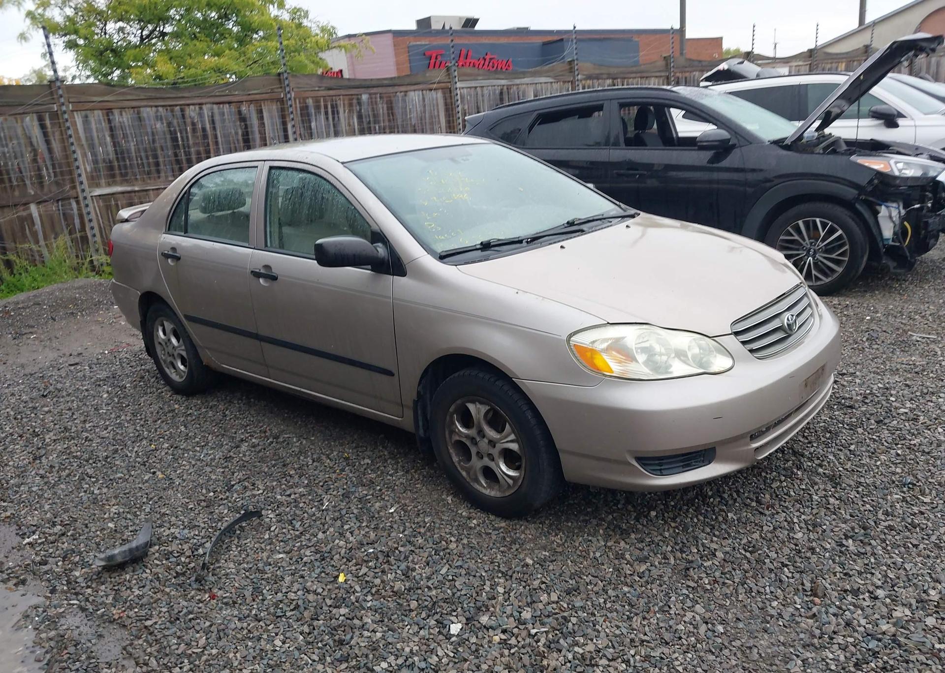 2003 TOYOTA COROLLA