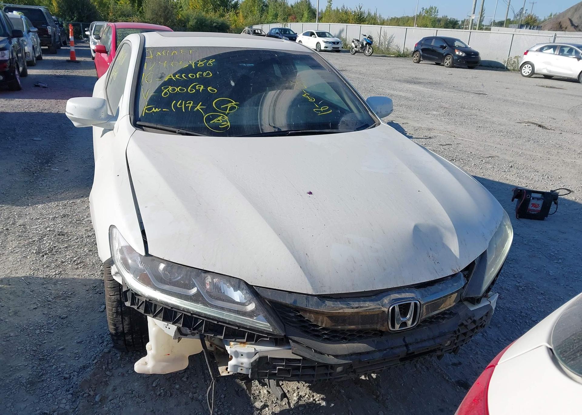 2016 HONDA ACCORD