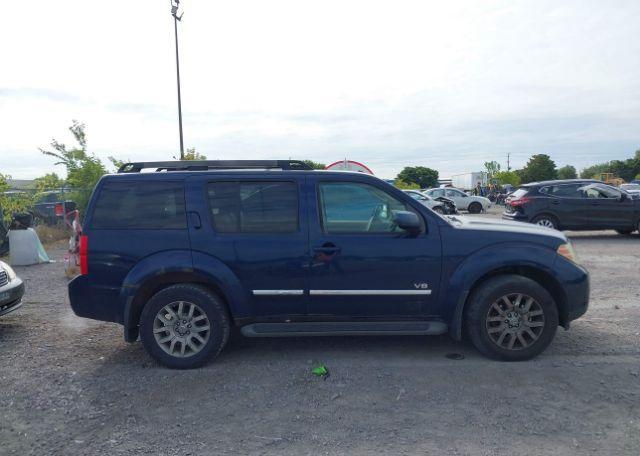 2008 NISSAN PATHFINDER SE V8