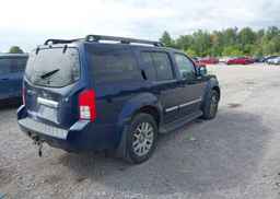 2008 NISSAN PATHFINDER SE V8
