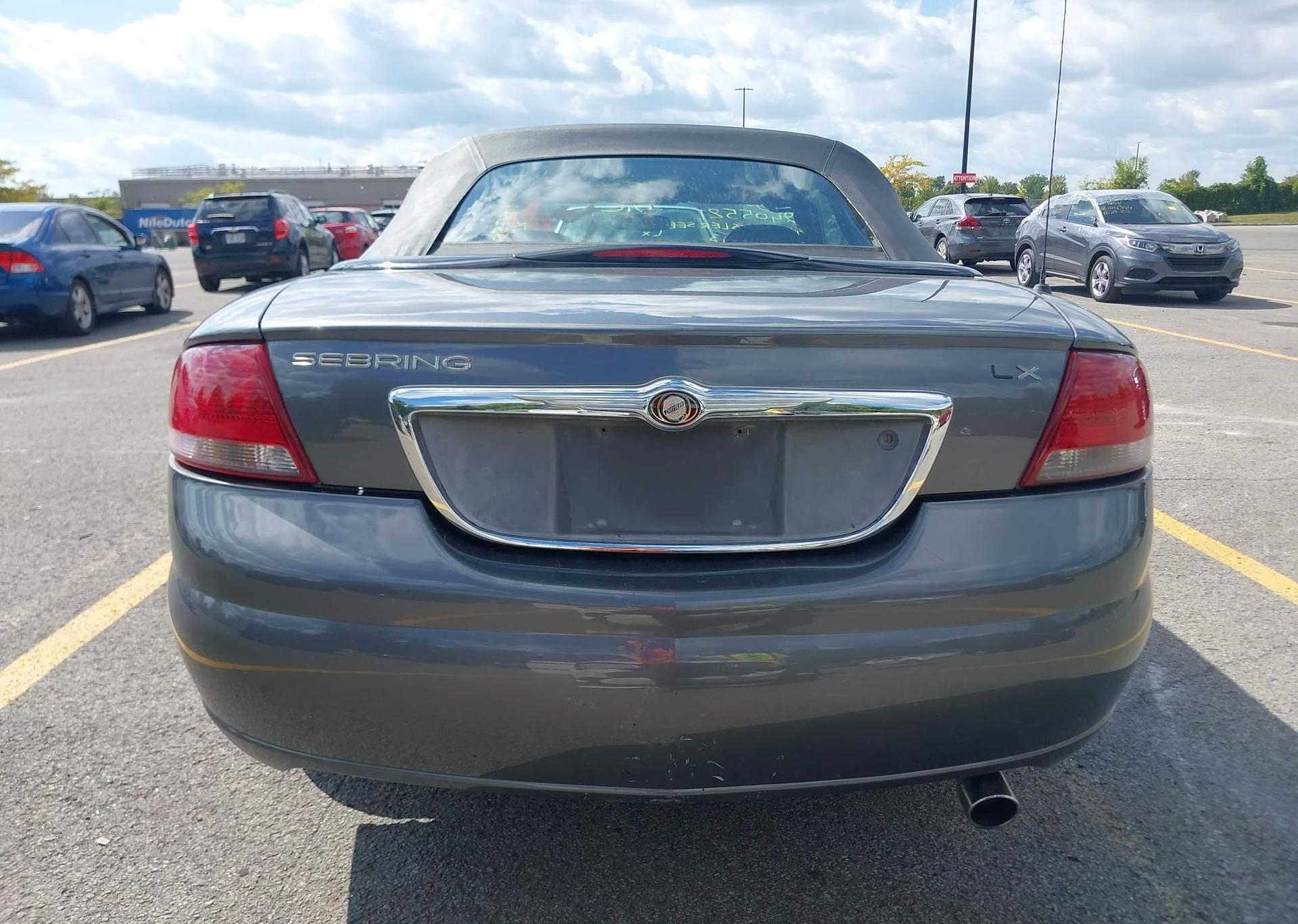 2004 CHRYSLER SEBRING LX