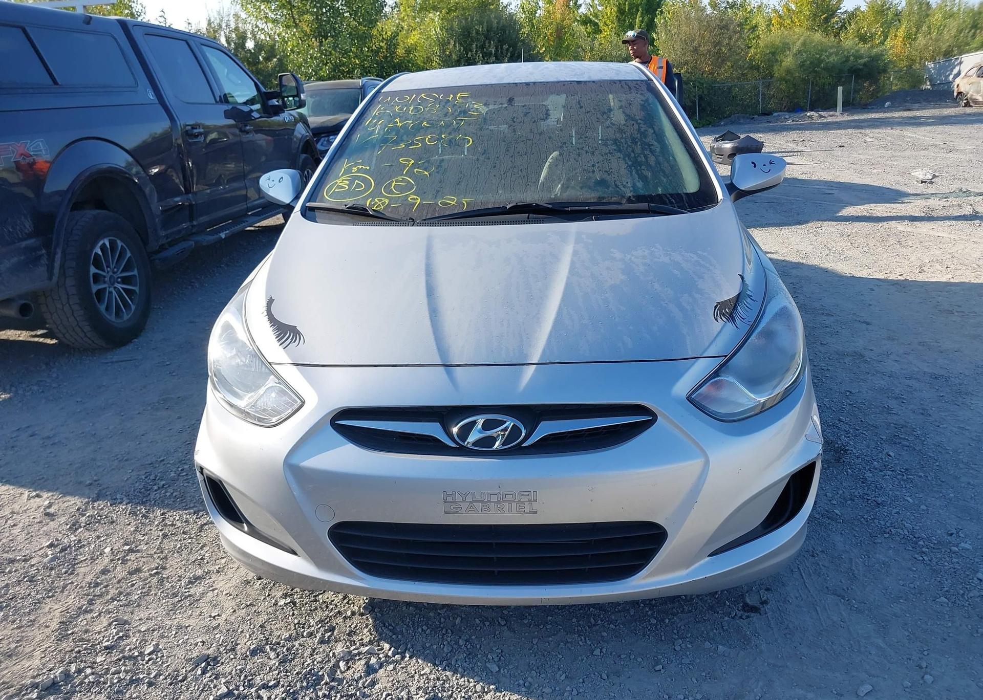 2014 HYUNDAI ACCENT GL