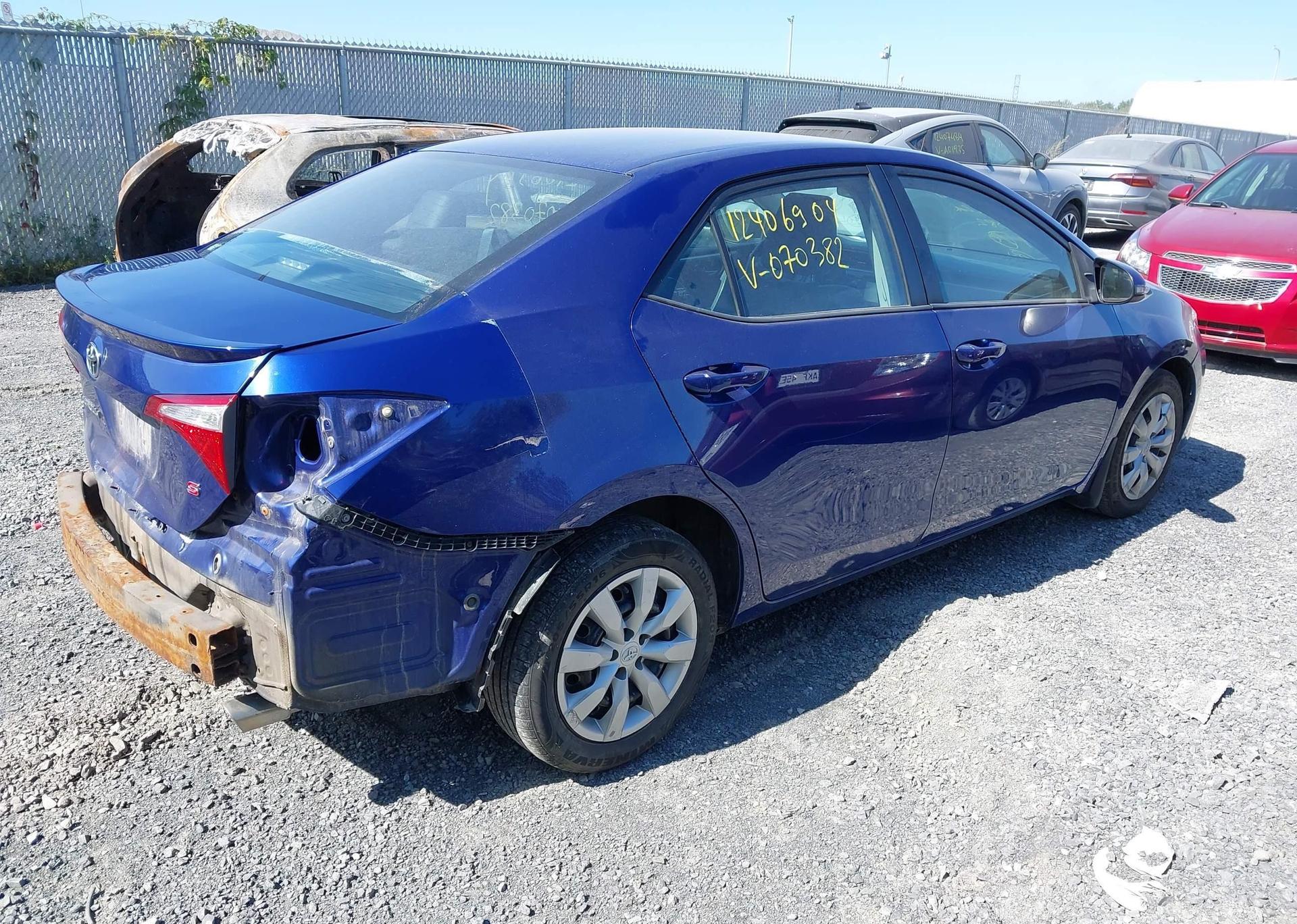 2014 TOYOTA COROLLA S