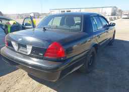 2011 FORD CROWN VICTORIA POLICE INTERCEPTOR