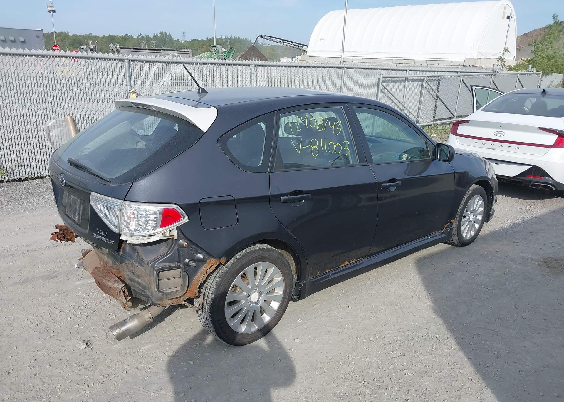 2008 SUBARU IMPREZA 2.5I