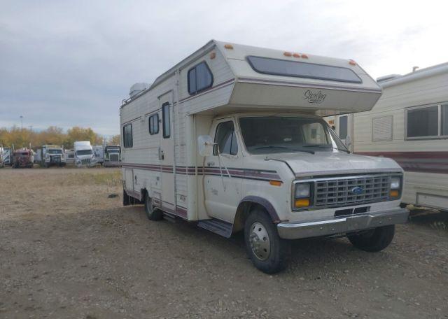 1987 FORD ECONOLINE E350 CUTAWAY VAN