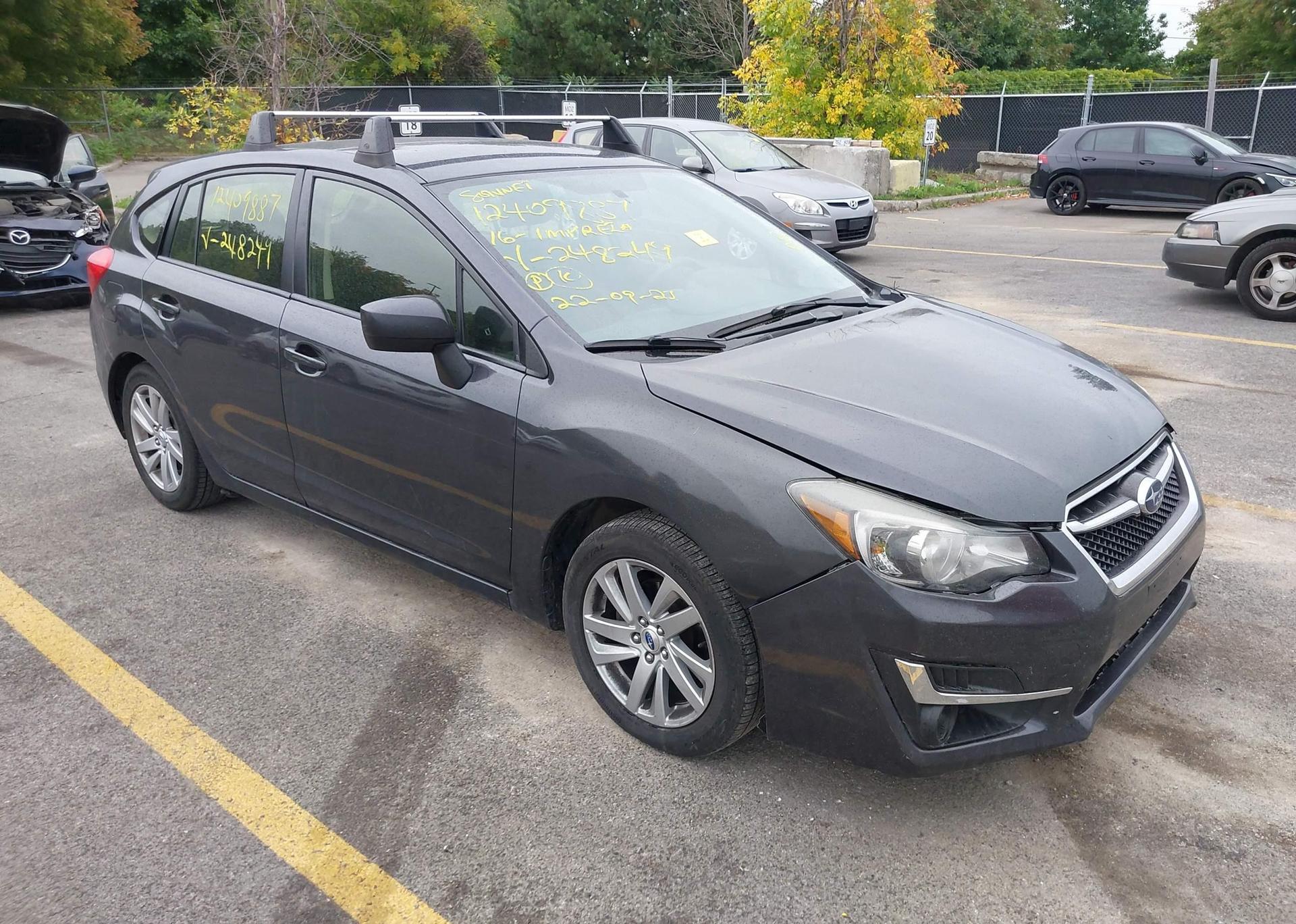 2016 SUBARU IMPREZA 2.0I TOURING PACKAGE