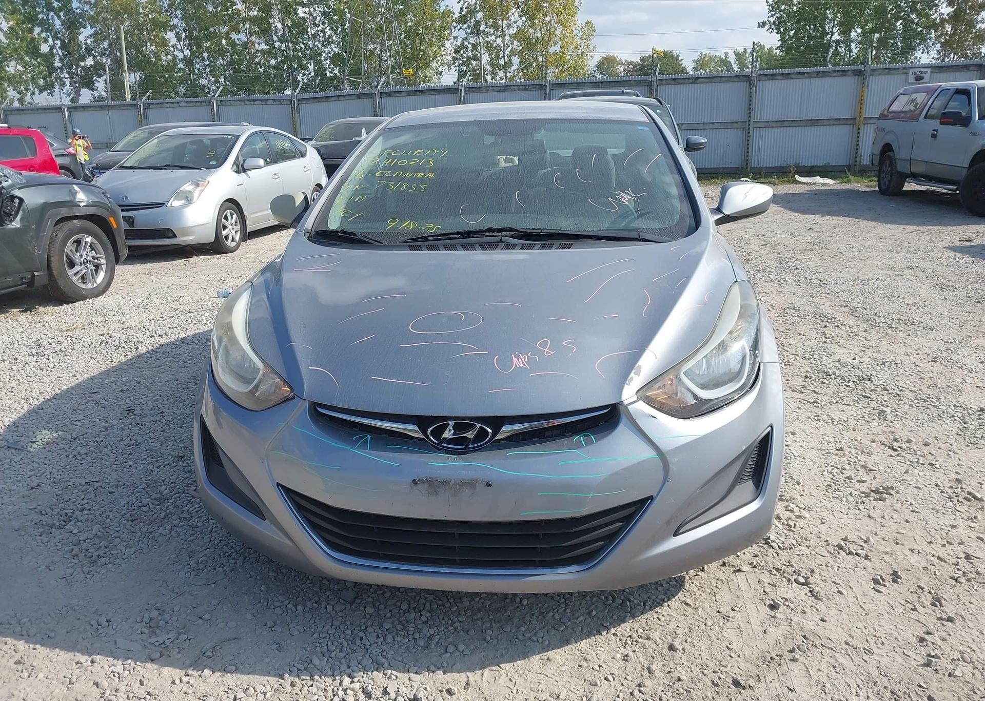 2016 HYUNDAI ELANTRA L+