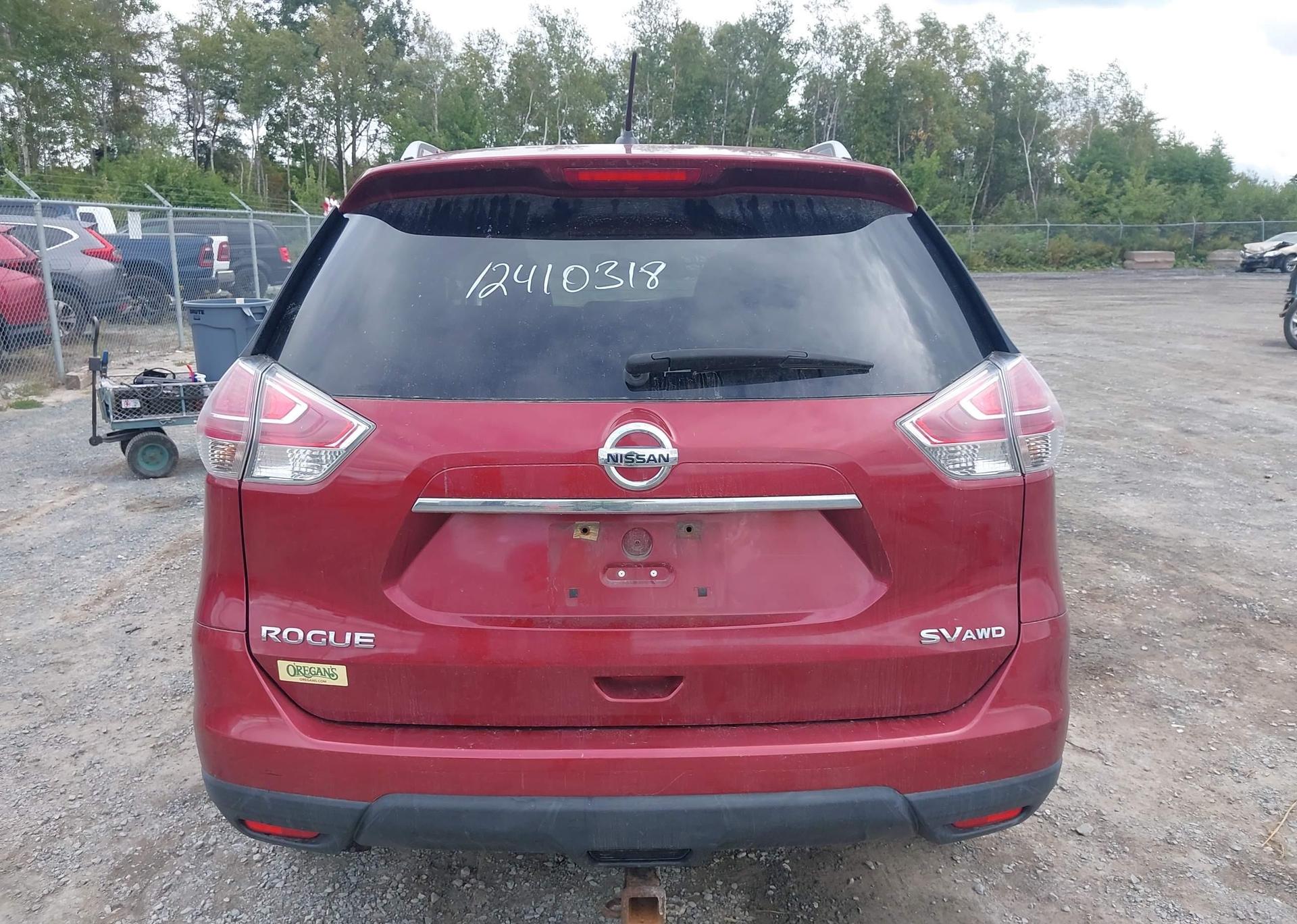 2016 NISSAN ROGUE S