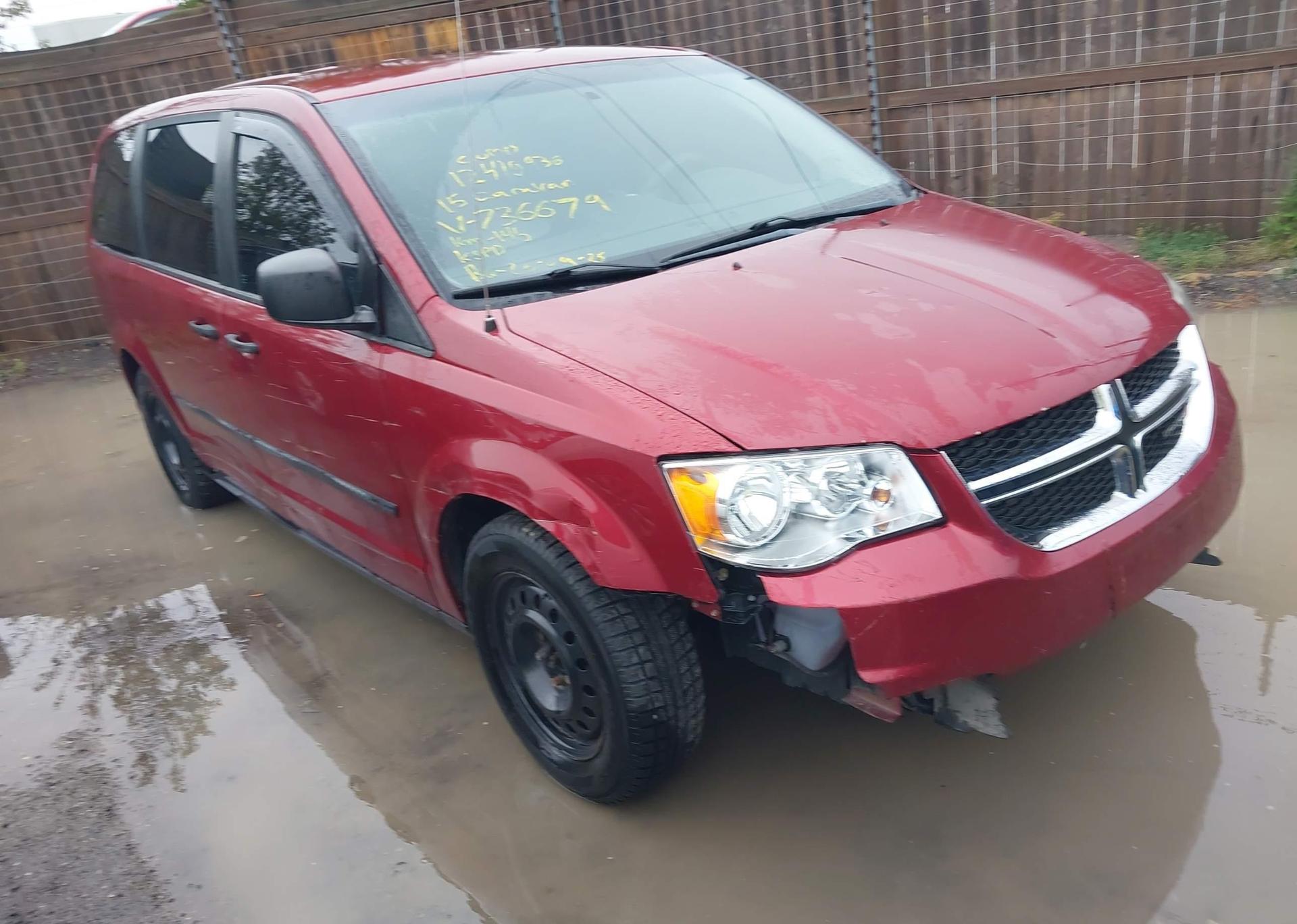 2015 DODGE GRAND CARAVAN SE