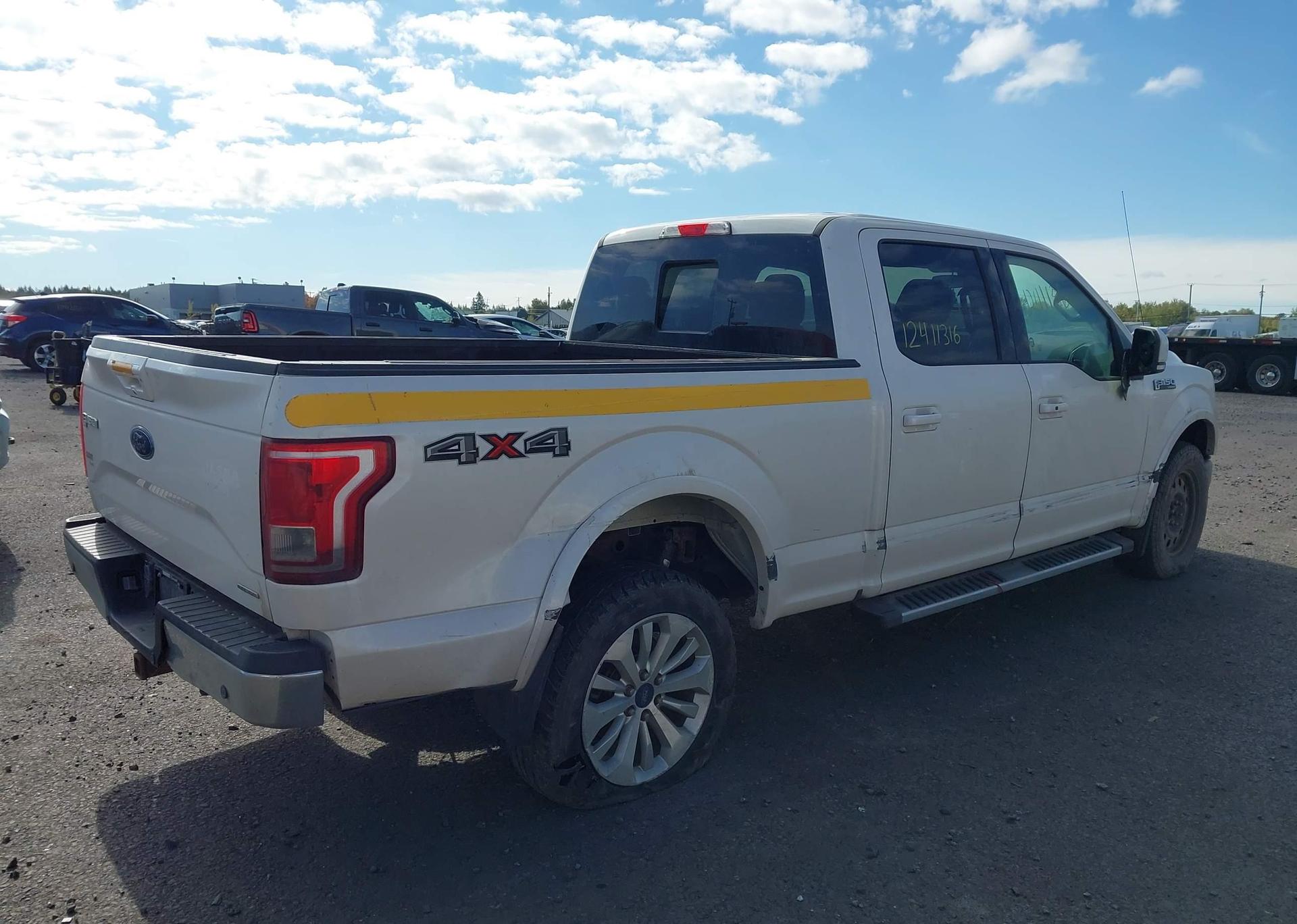 2016 FORD F150 SUPERCREW