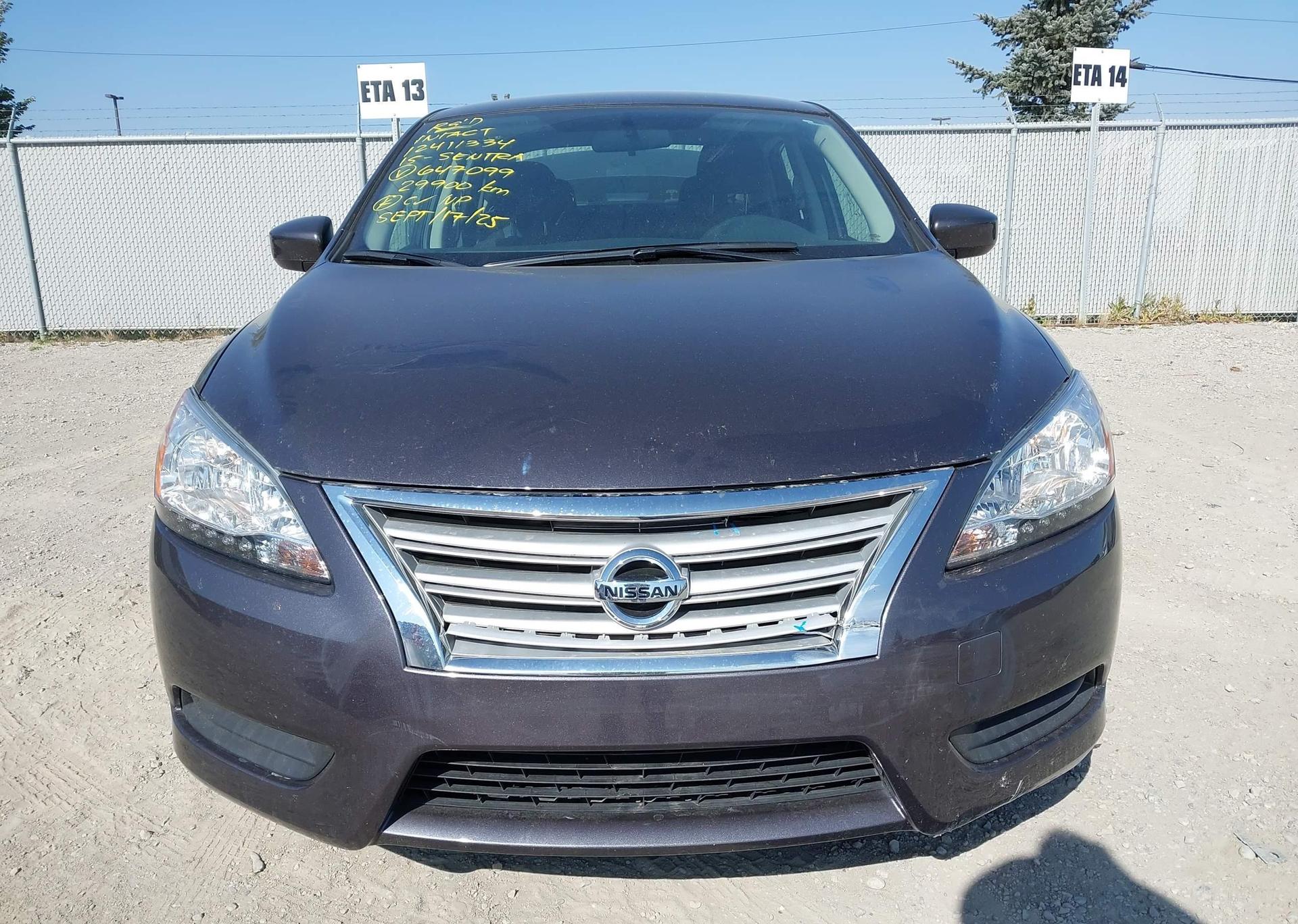 2015 NISSAN SENTRA S