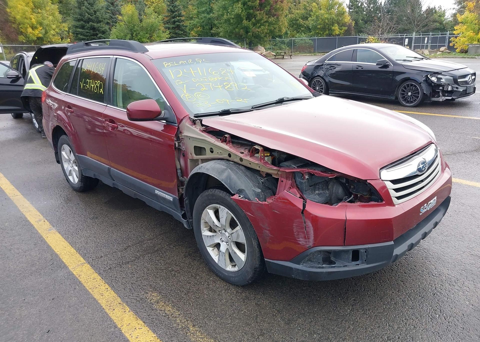 2012 SUBARU LEGACY OUTBACK