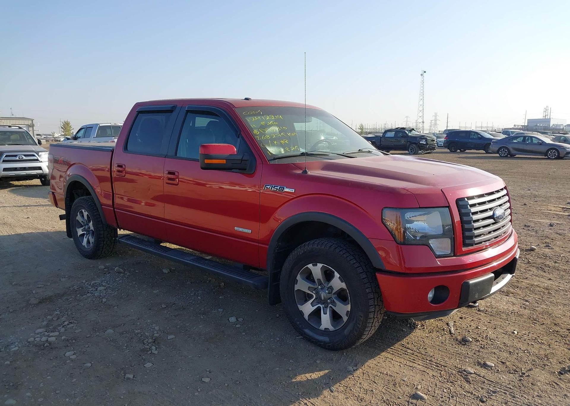 2011 FORD F150 SUPERCREW