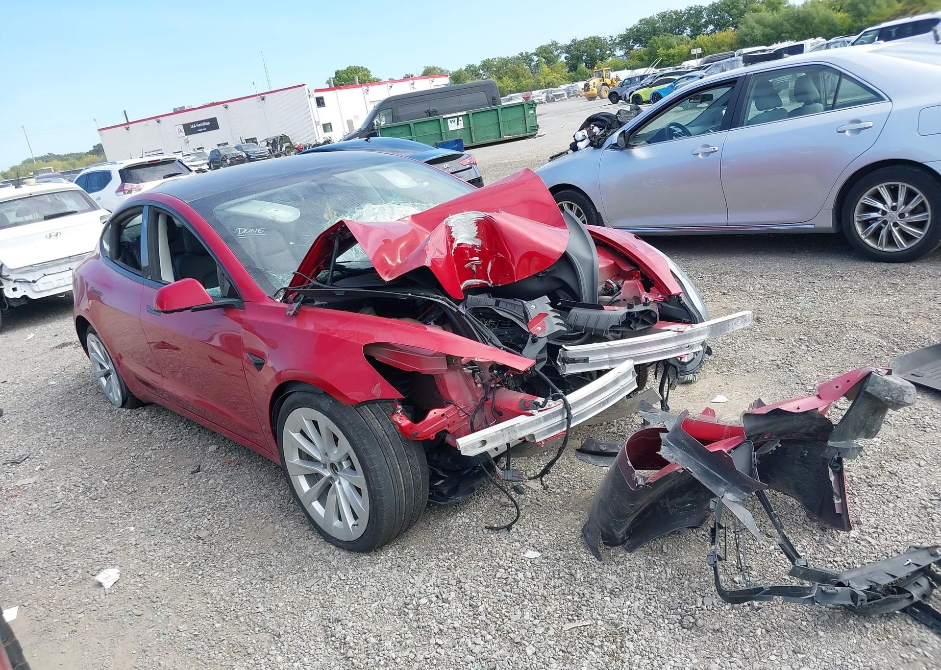 2022 TESLA MODEL 3
