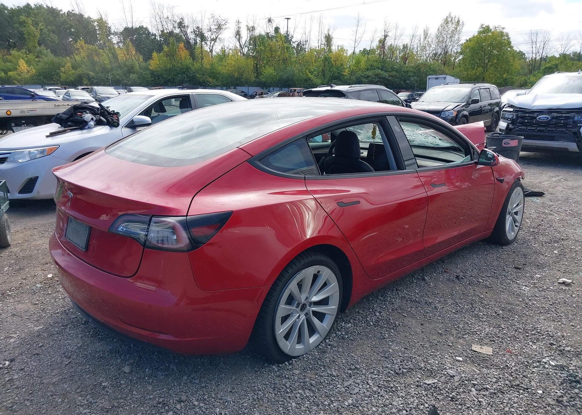 2022 TESLA MODEL 3