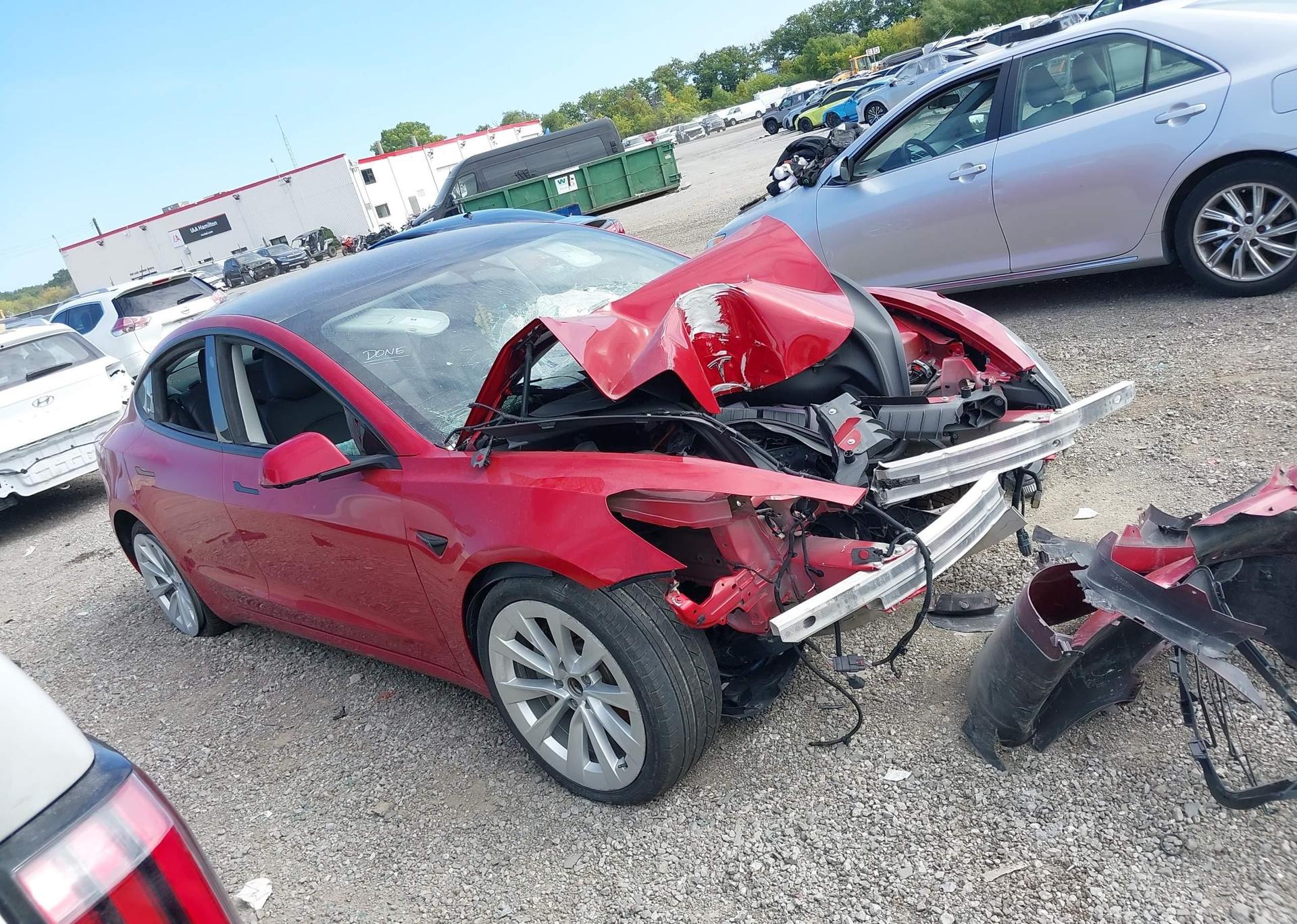 2022 TESLA MODEL 3