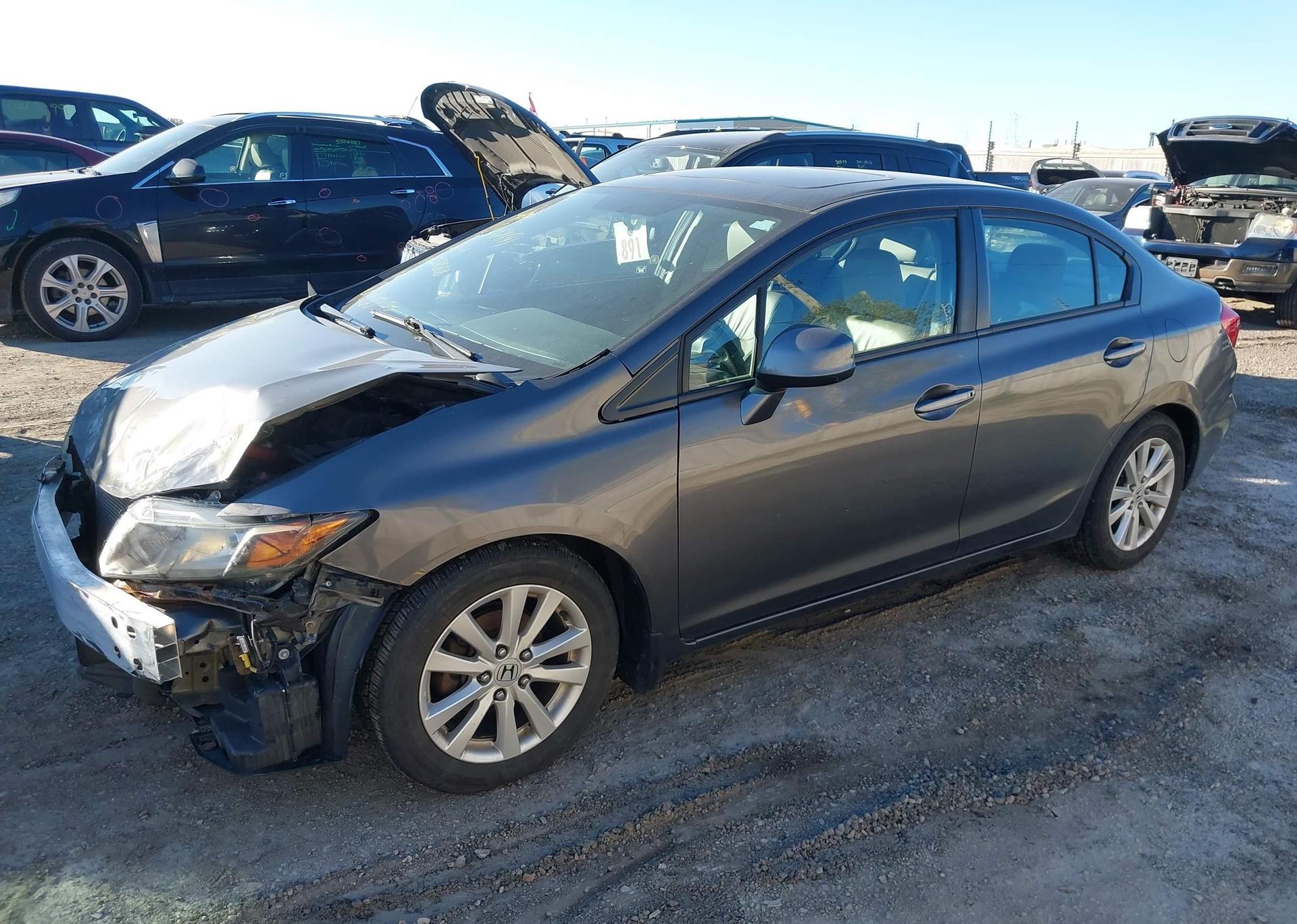 2012 HONDA CIVIC EXL
