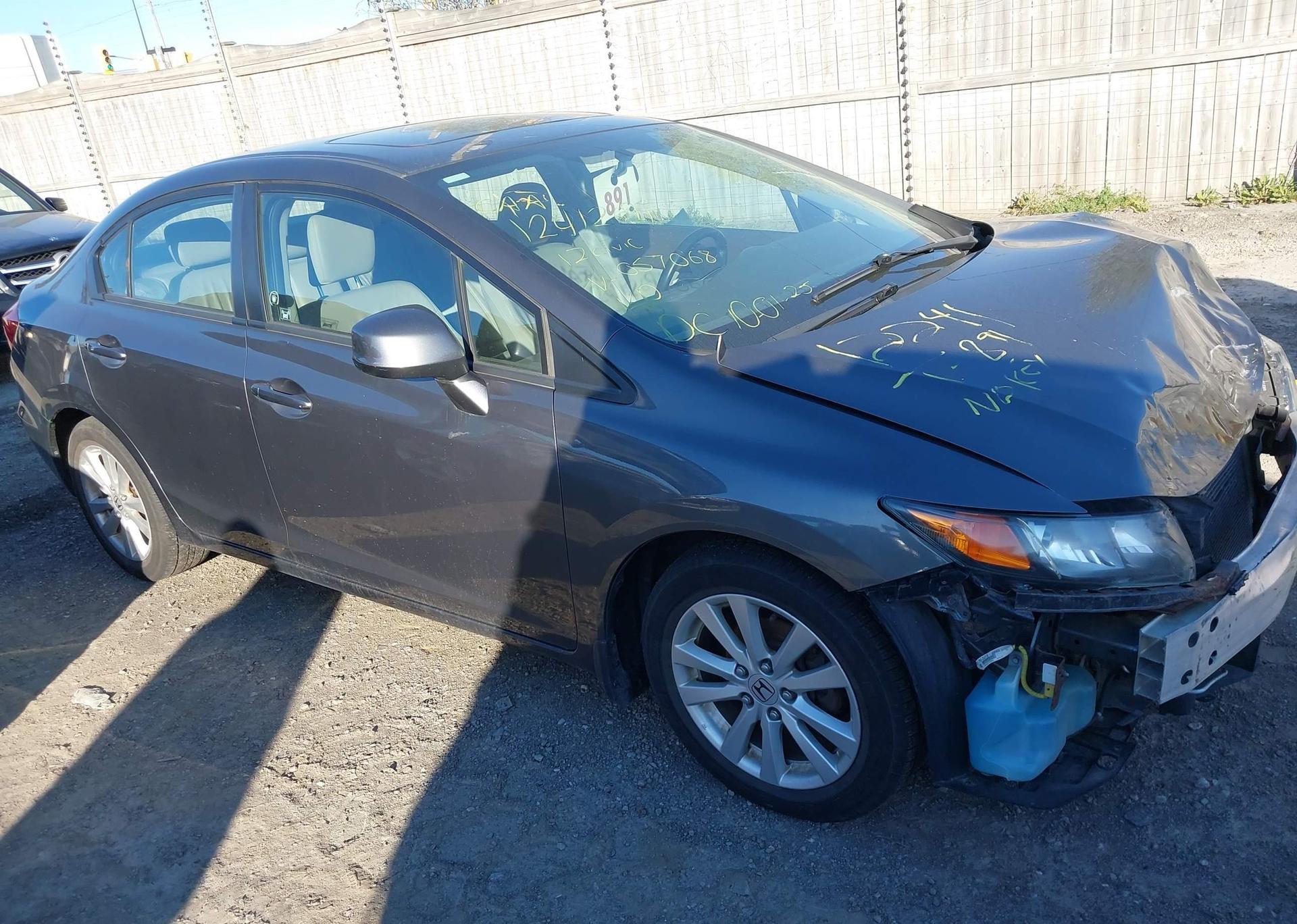 2012 HONDA CIVIC EXL